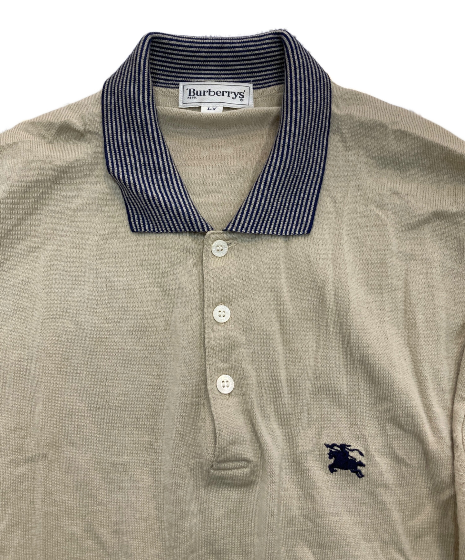 BURBERRY ニットポロシャツ 中古・古着通販】Burberry's (バーバリーズ) ニットポロシャツ BBV31