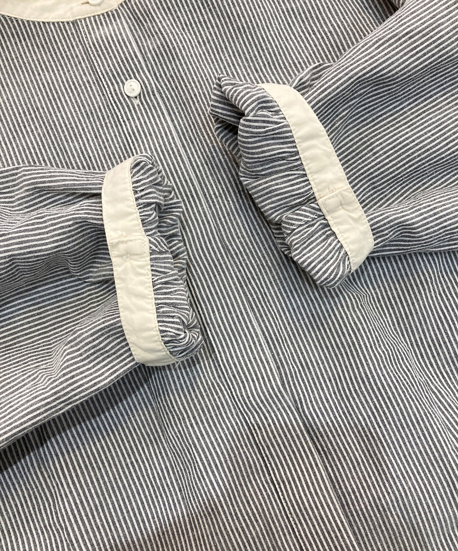 暖トツ ロング (中古) 中古・古着通販】休日と詩 (キュウジツトウタ) くちぶえロングシャツ