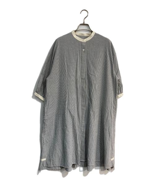中古・古着通販】休日と詩 (キュウジツトウタ) くちぶえロングシャツ