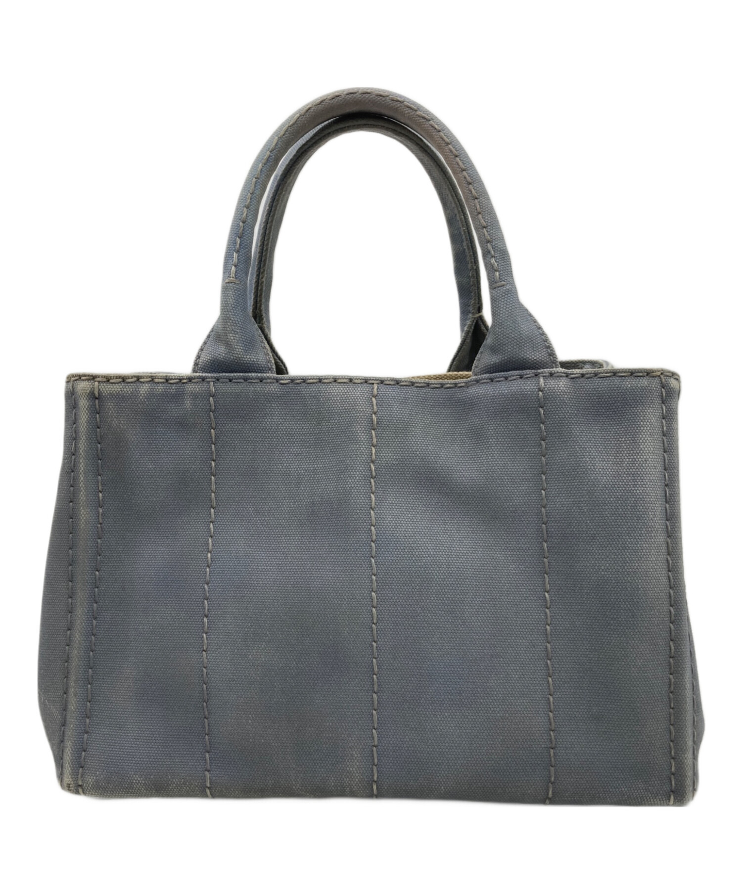 中古・古着通販】PRADA (プラダ) カナパ2WAYショルダーバッグ ブルー 