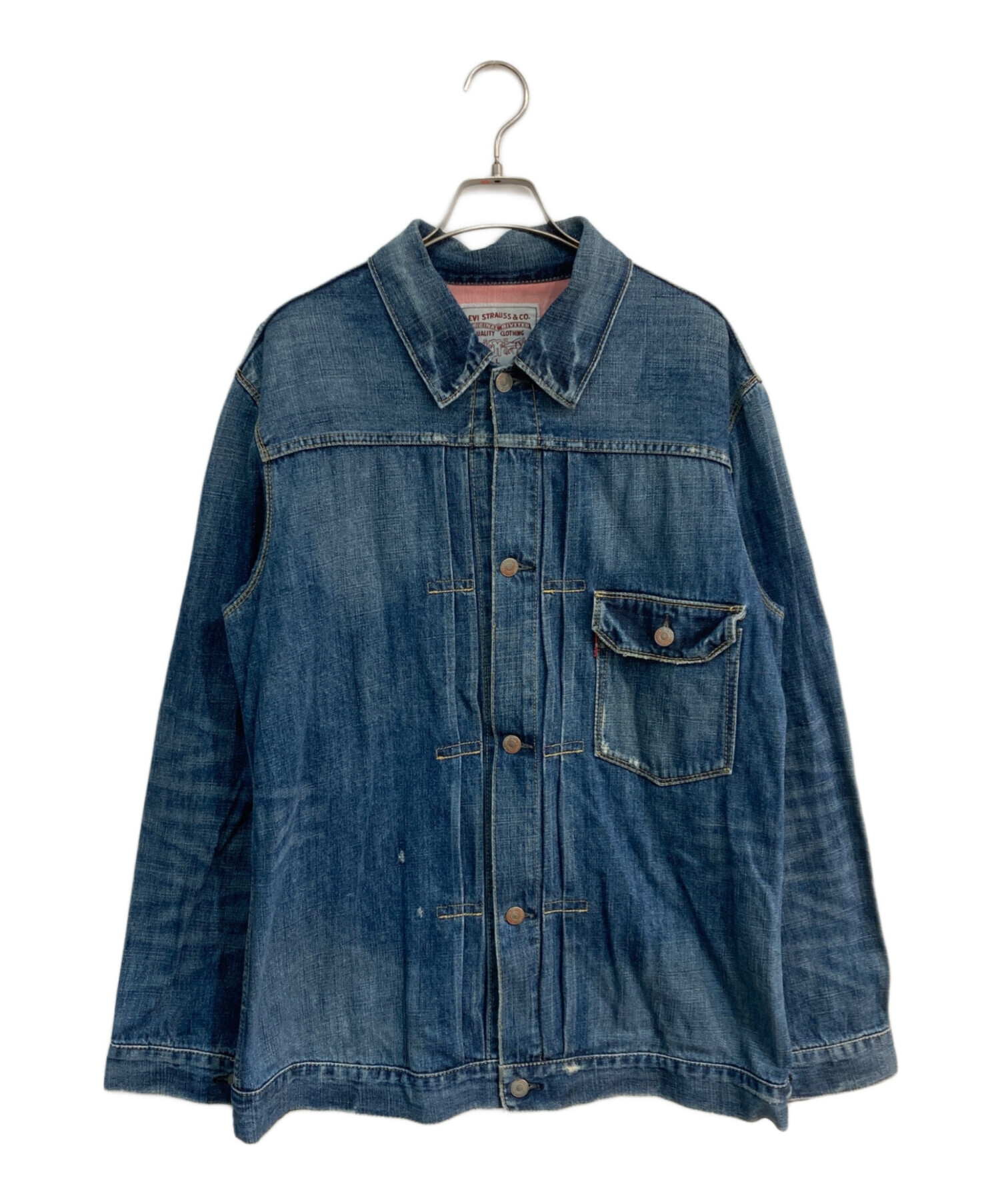ボ*帳様 Levi’s 70577-03トラッカーデニムジャケットMサイズ 中古・古着通販】LEVI'S (リーバイス) 1st復刻トラッカージャケット