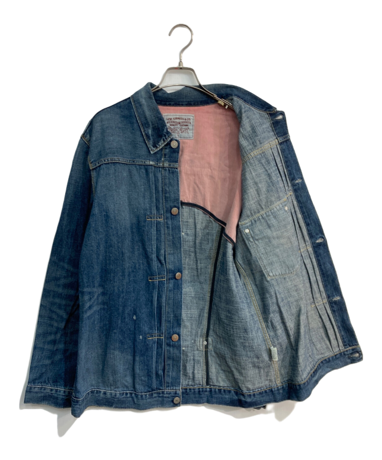 ボ*帳様 Levi’s 70577-03トラッカーデニムジャケットMサイズ 中古・古着通販】LEVI'S (リーバイス) 1st復刻トラッカージャケット