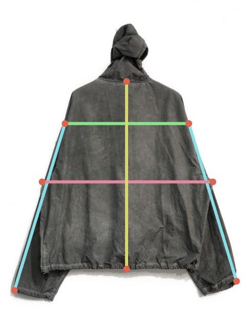 中古・古着通販】DIESEL (ディーゼル) Packable hooded anorak jacke