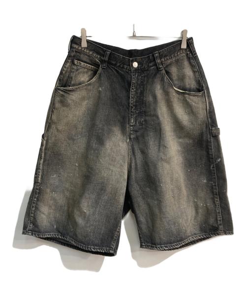 ANCELLM for 1LDK BOXY DENIM painter 黒 中古・古着通販】ANCELLM for 1LDK (アンセルムフォーワンエルディー