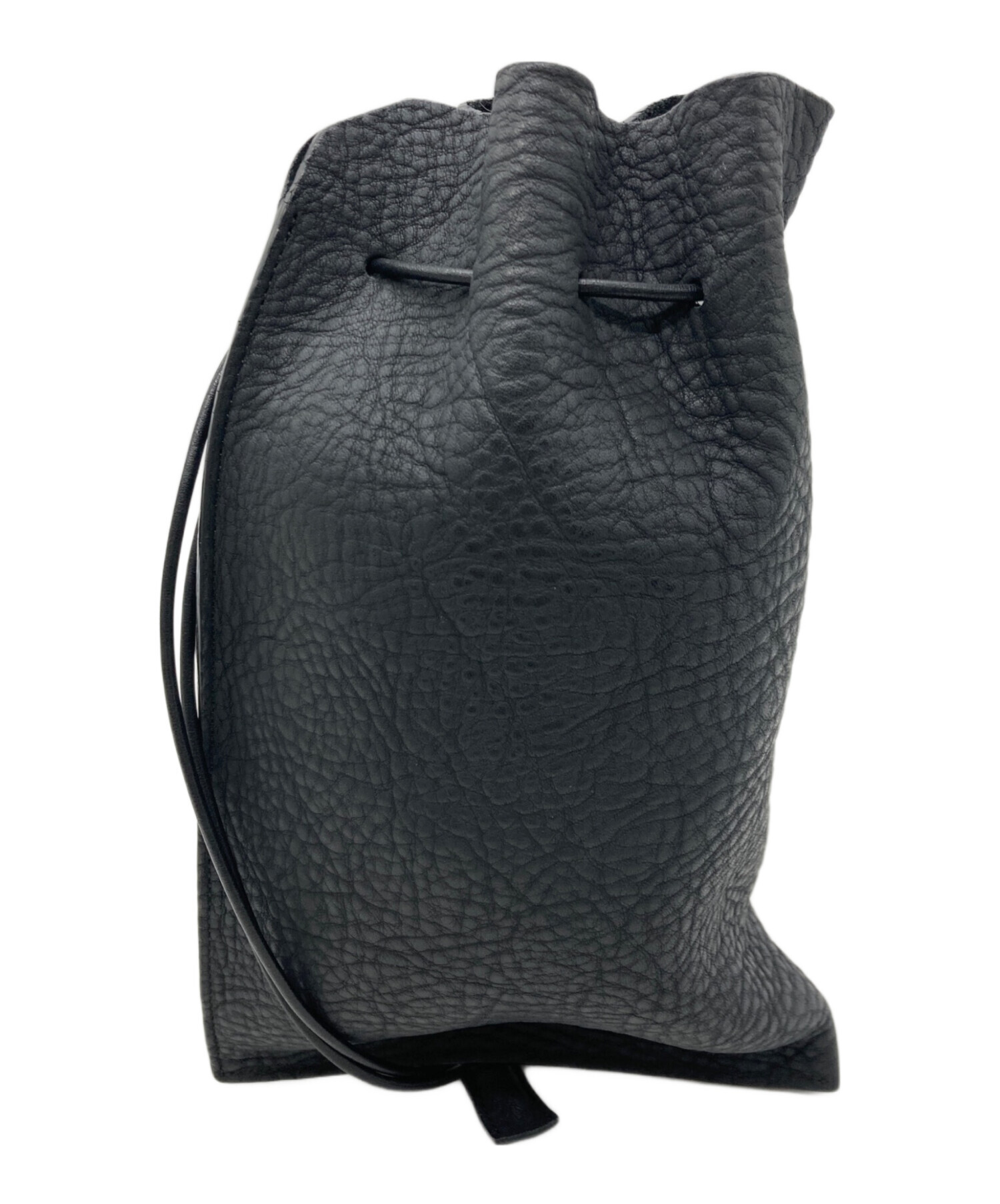 中古・古着通販】ITTI (イッチ) HERRIE KINCHAKU POUCH - PM ブラック 