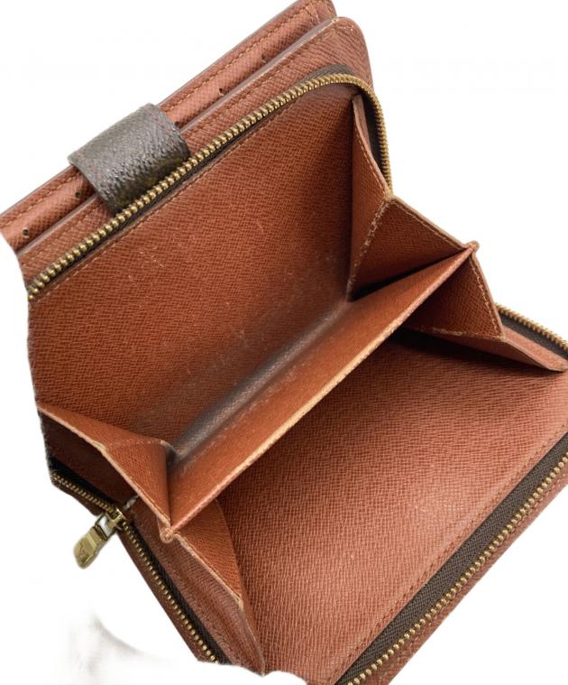 中古・古着通販】LOUIS VUITTON (ルイ ヴィトン) 2つ折り財布 ブラウン