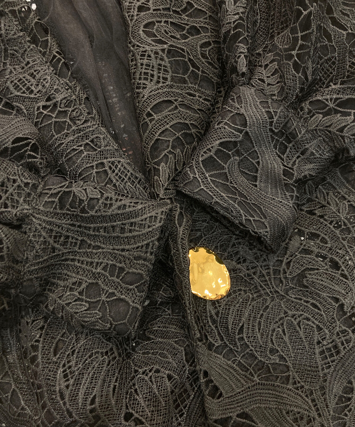 ANDREA&Co. LACE COAT/BLACK | ヤマダウェブコム