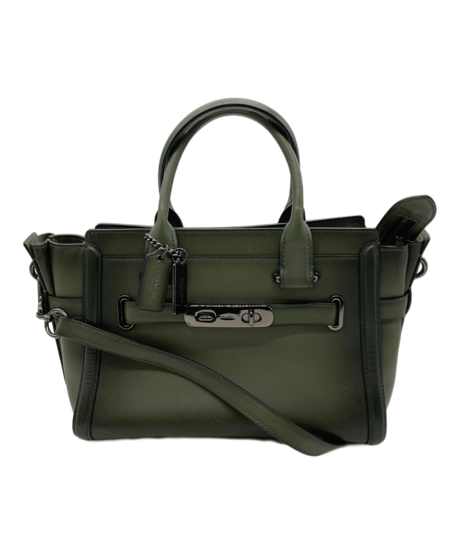 中古・古着通販】COACH (コーチ) スワッガー 27 カーキ｜ブランド 