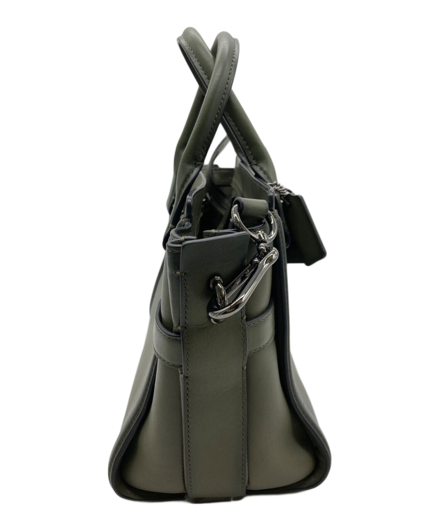 中古・古着通販】COACH (コーチ) スワッガー 27 カーキ｜ブランド 