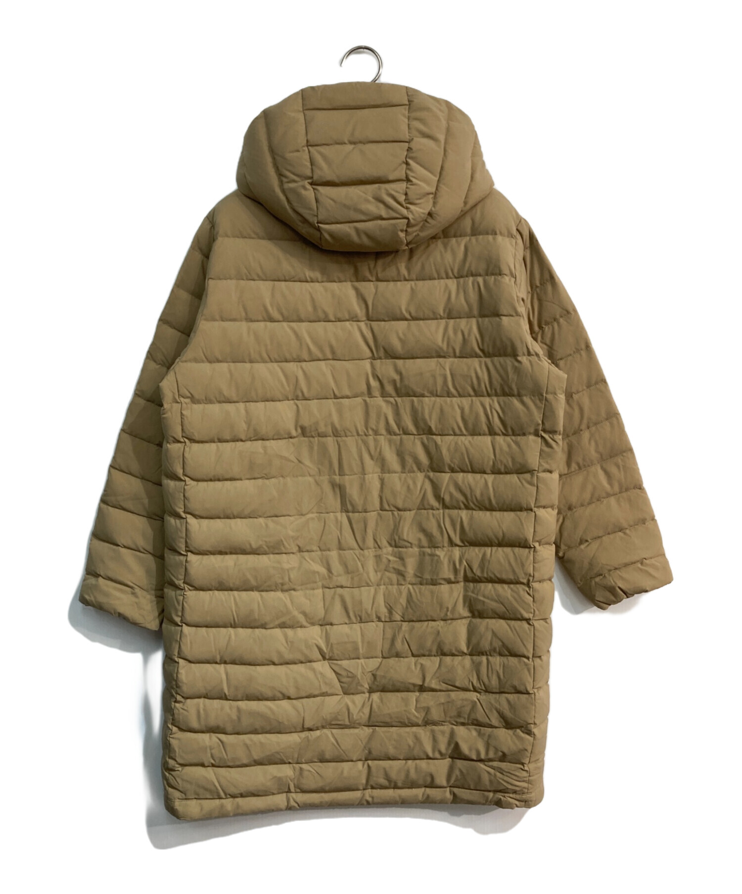 中古・古着通販】DANTON (ダントン) MIDDLE DOWN HOODED COAT ベージュ 