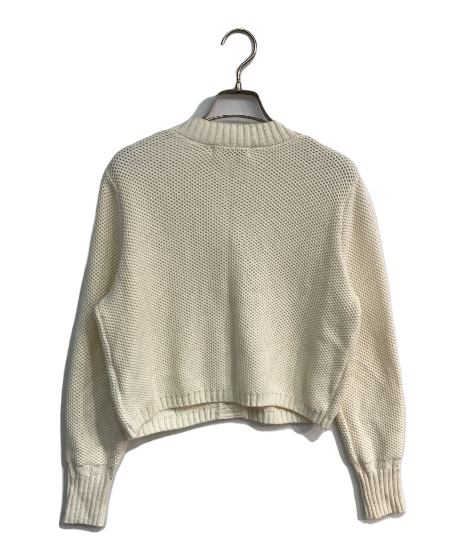 中古・古着通販】L'AUBE BLANC (ローブ ブラン) Basket Knit Cardigan
