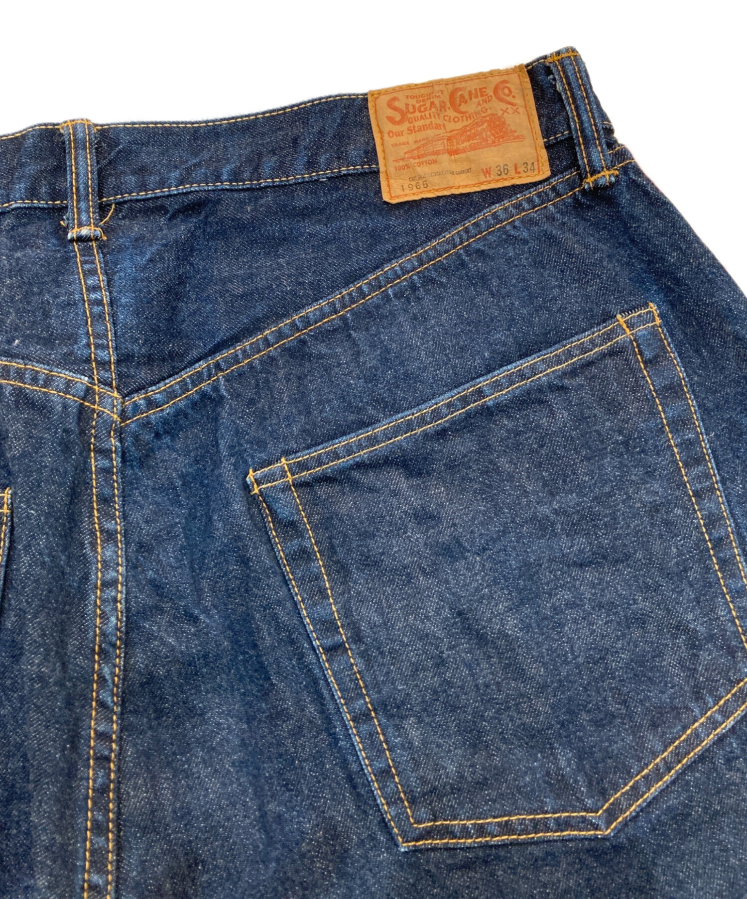 中古・古着通販】SUGAR CANE (シュガーケーン) 14oz. DENIM 1966 MODEL 