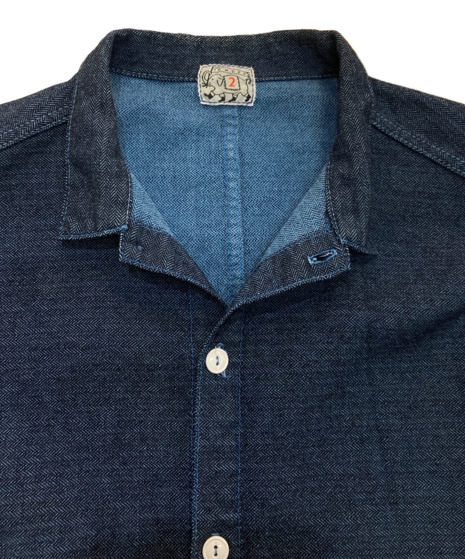 中古・古着通販】Tender (テンダー) TYPE450 HIGH BACKED SHIRT 450