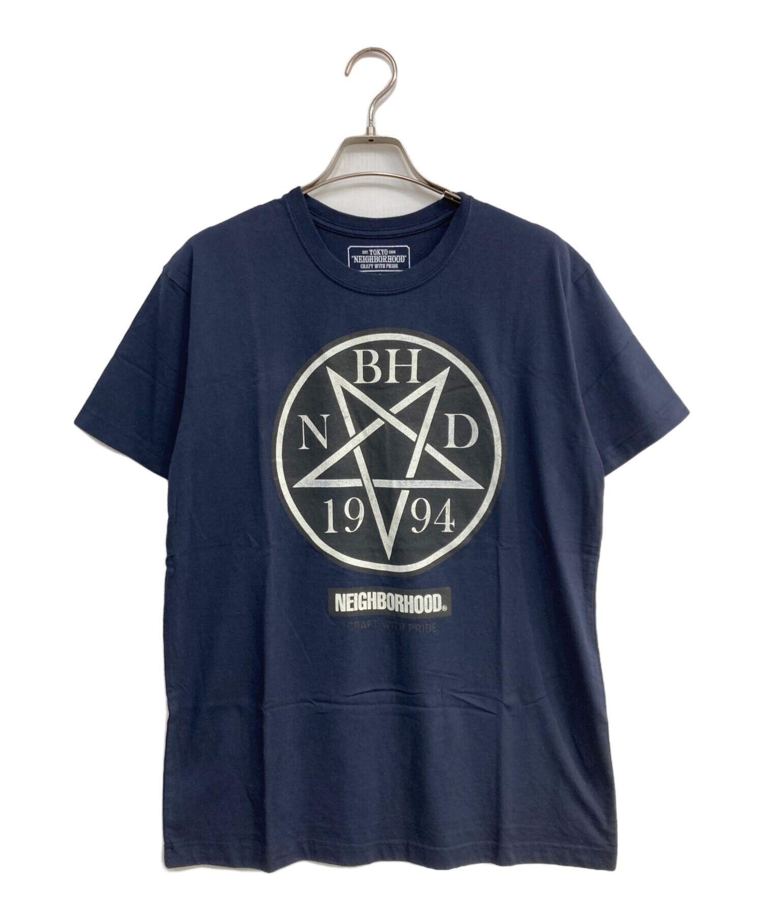 中古・古着通販】NEIGHBORHOOD (ネイバーフッド) 逆五芒星Tシャツ 