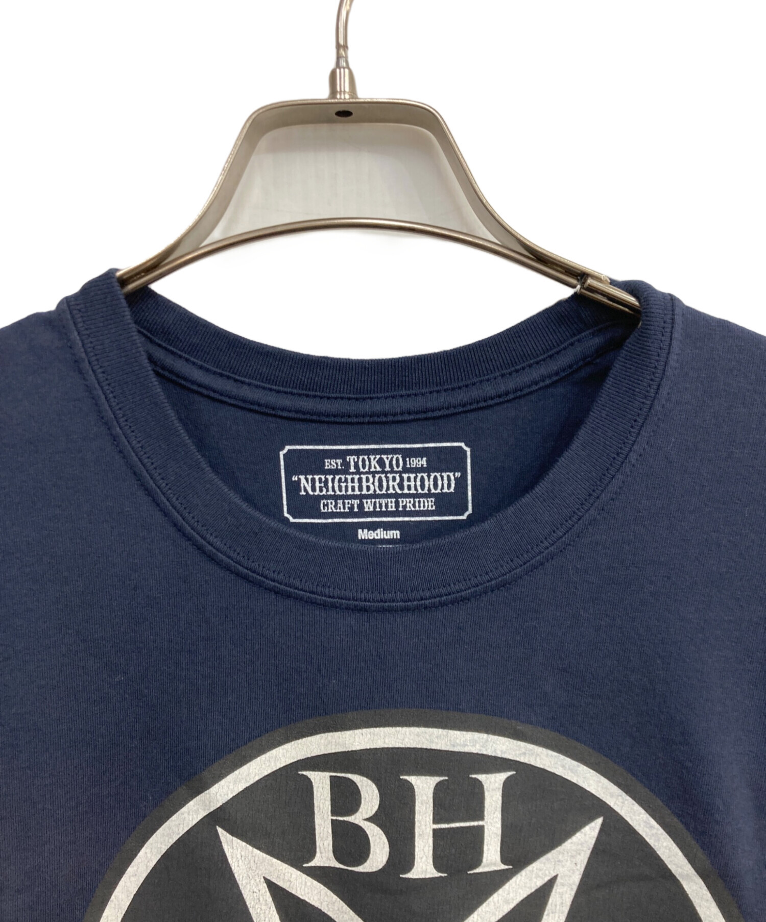 中古・古着通販】NEIGHBORHOOD (ネイバーフッド) 逆五芒星Tシャツ 