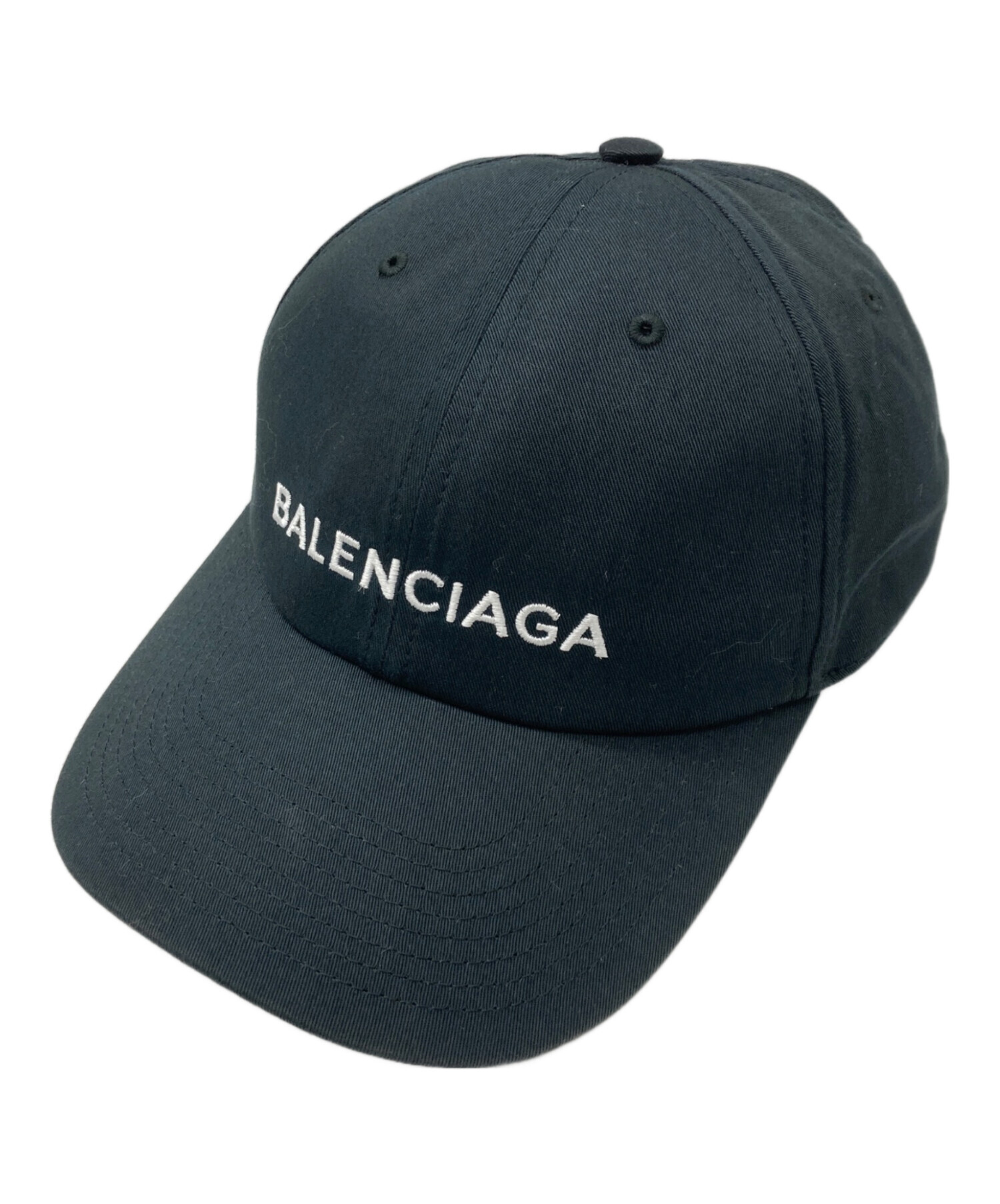 中古・古着通販】BALENCIAGA (バレンシアガ) キャップ ブラック サイズ