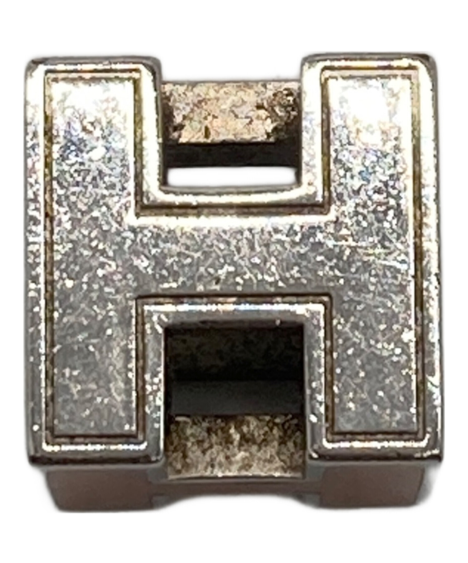 HERMES エルメス ペンダントトップ カージュドアッシュ Hキューブ