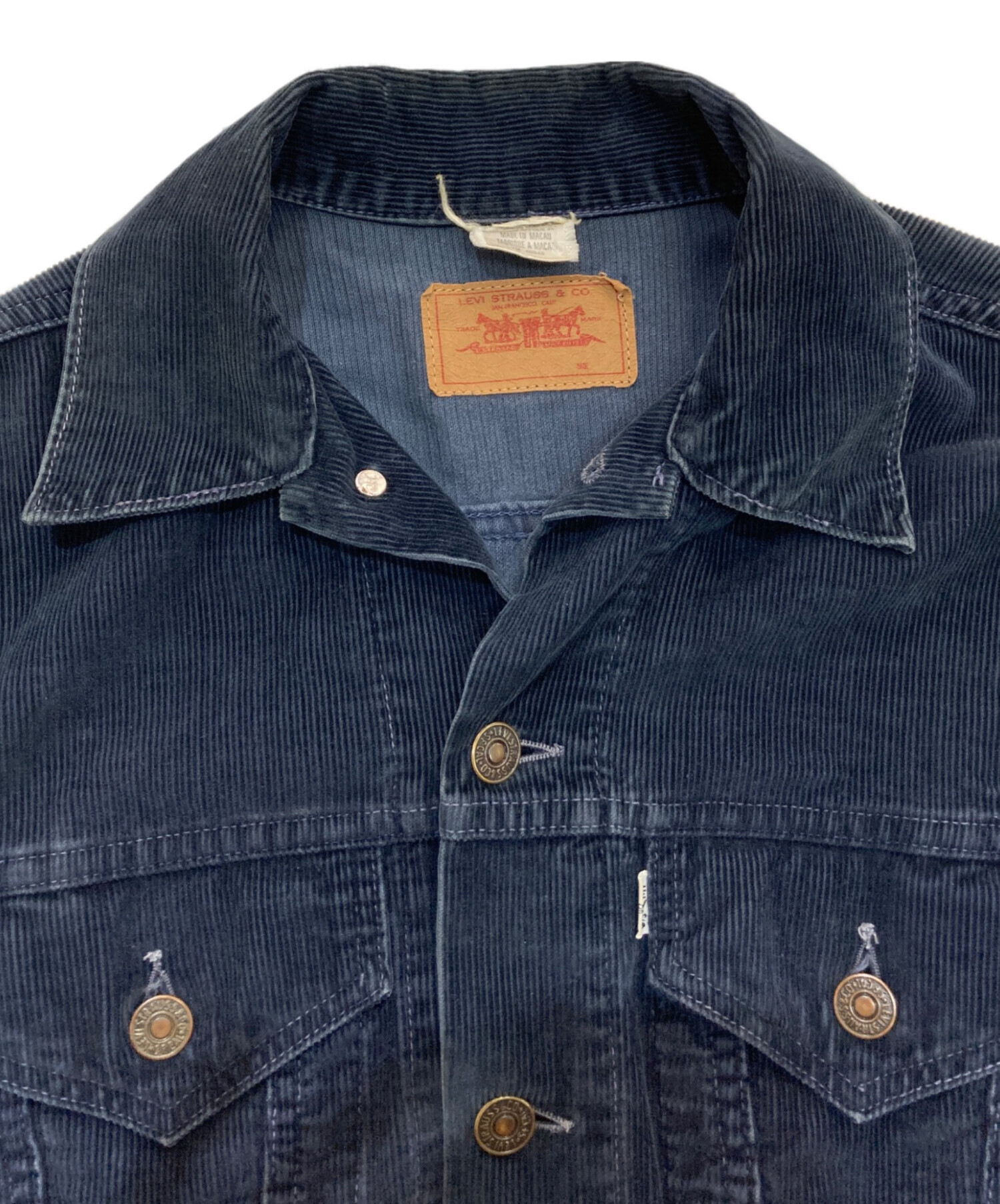 中古・古着通販】LEVI'S (リーバイス) コーデュロイジャケット 白タブ