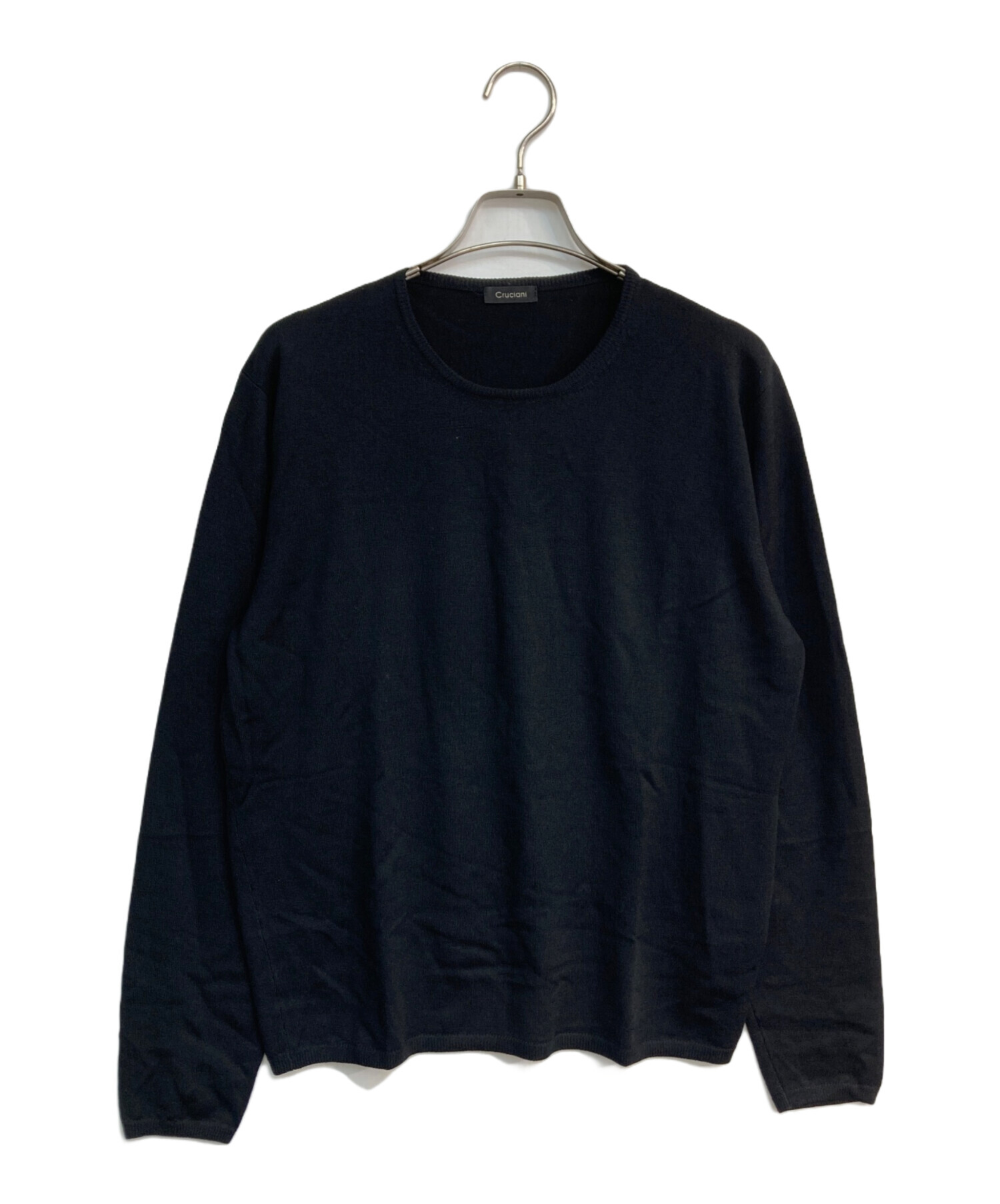 中古・古着通販】CRUCIANI (クルチアーニ) クルーネックウールニット 