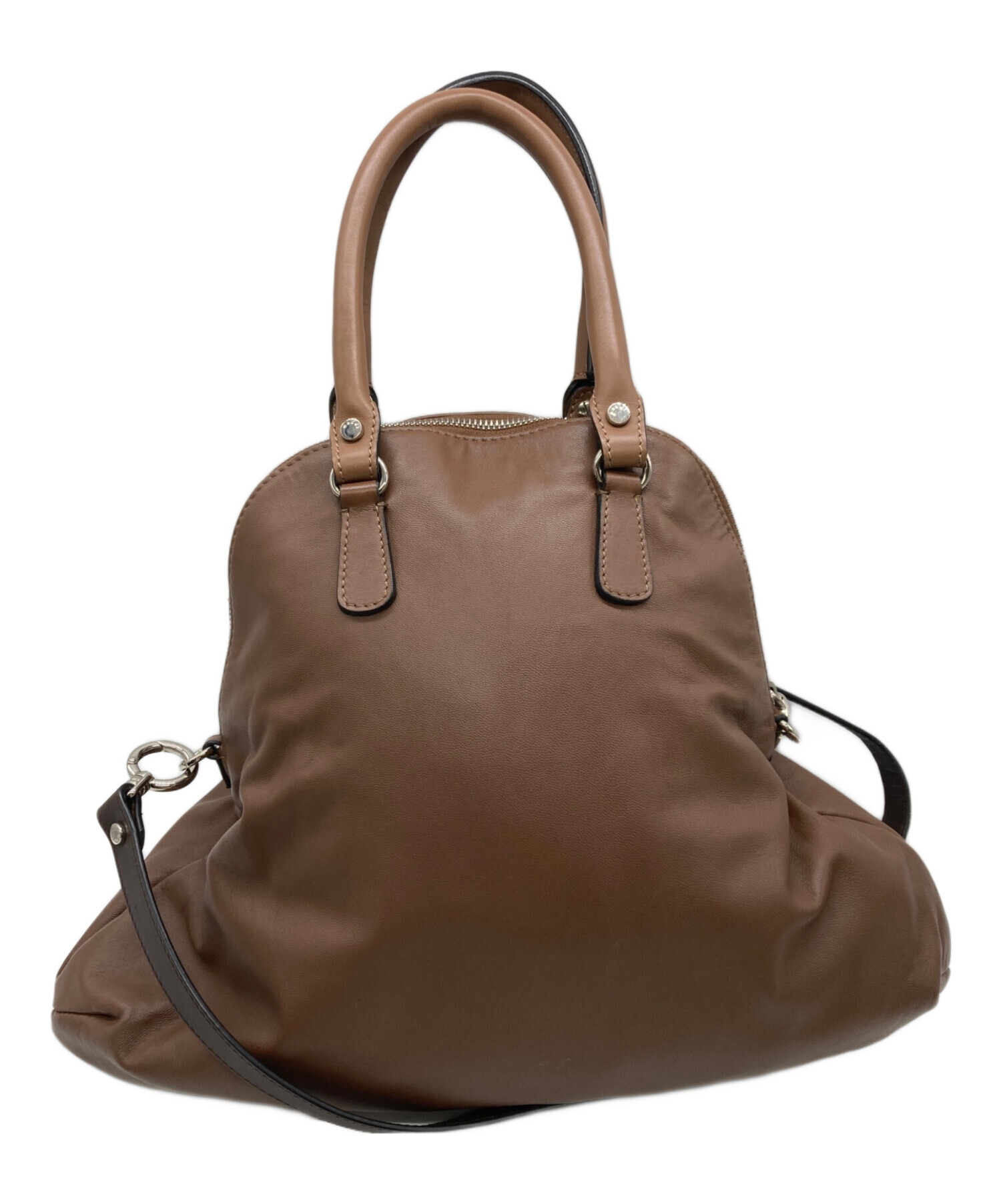 中古・古着通販】MARNI (マルニ) 2WAYバッグ BMMPH21TU0 ブラウン 
