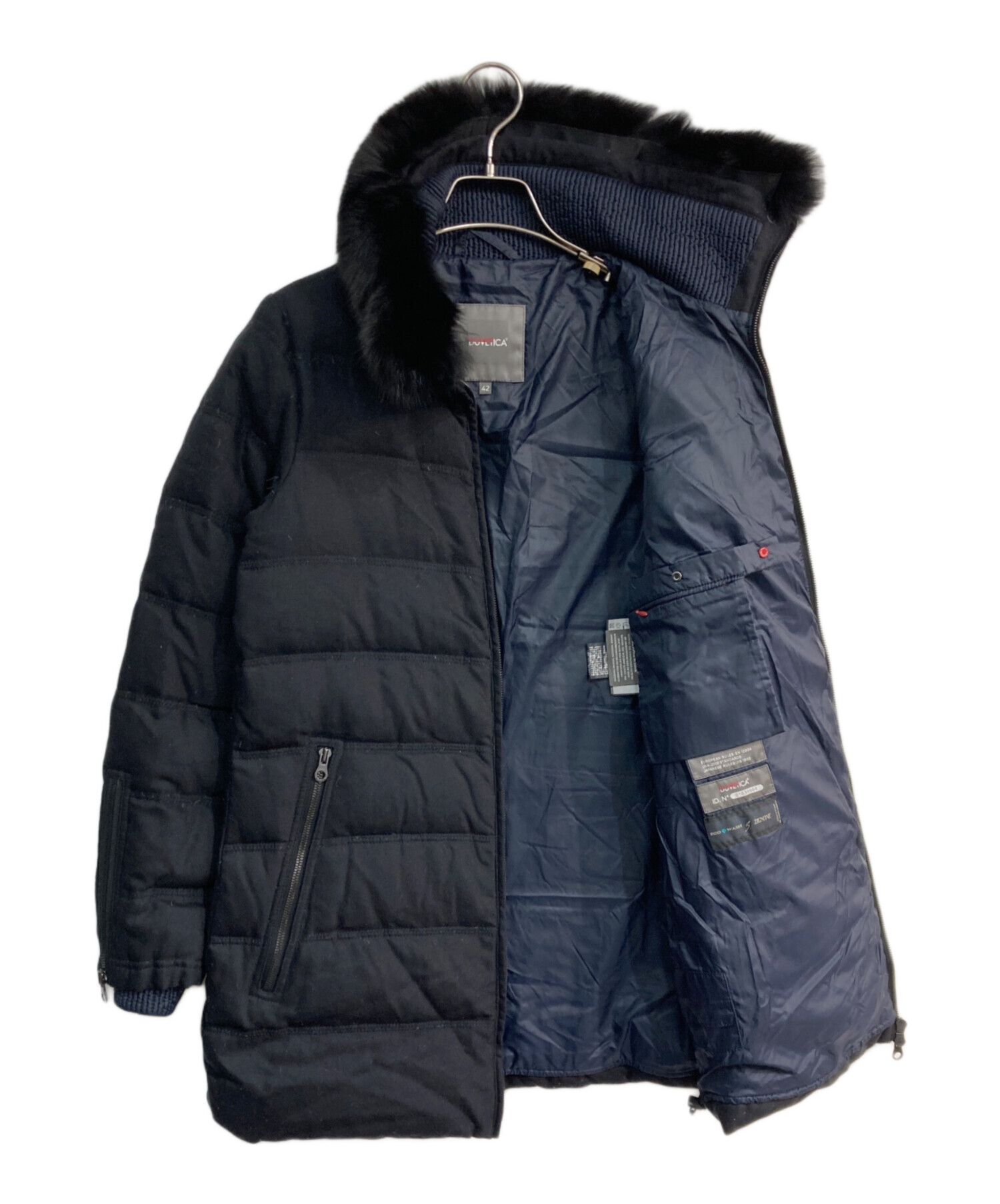 中古・古着通販】DUVETICA (デュベティカ) ファー付ロングダウン
