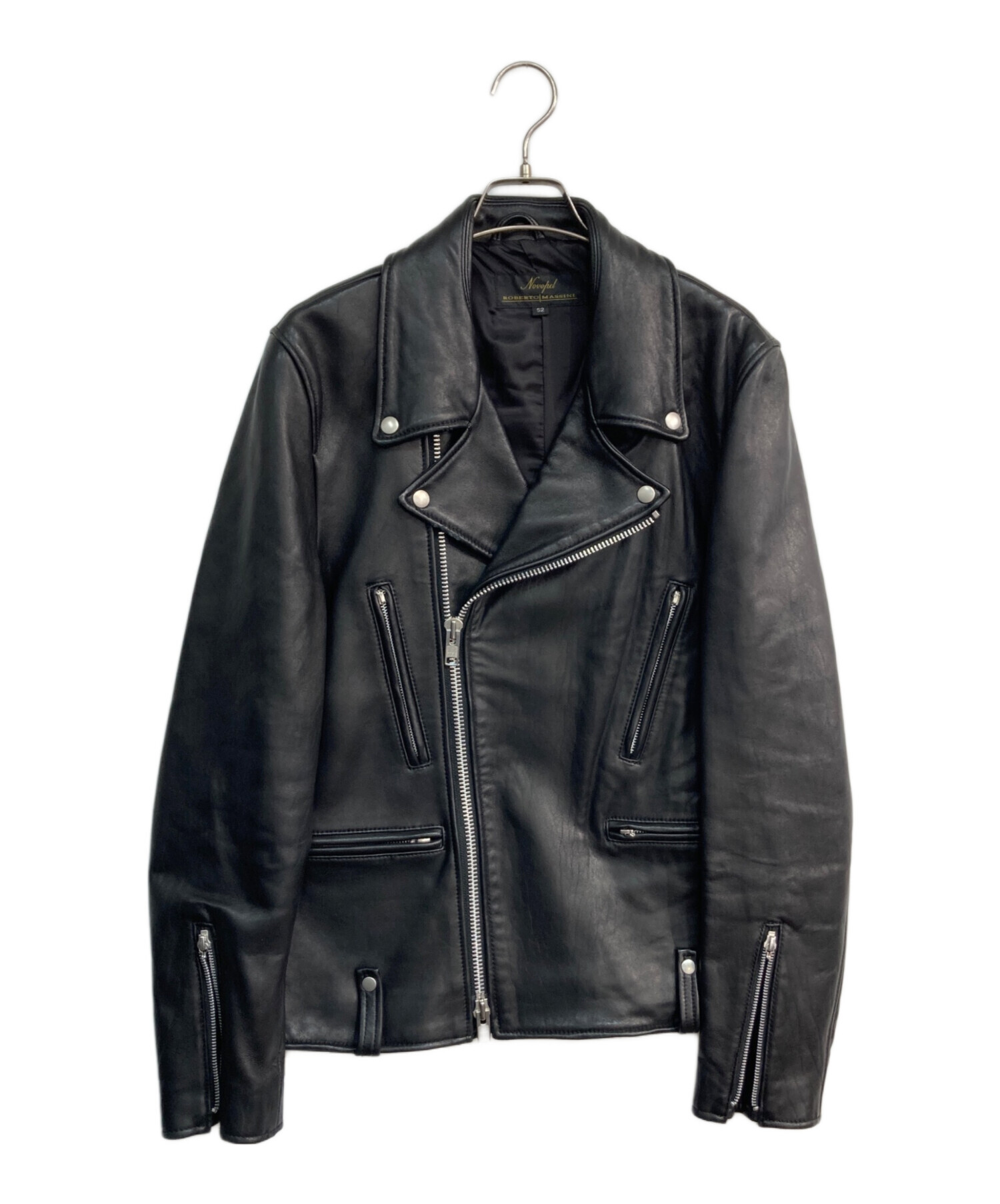 ロベルトマッシーニ ROBERTO MASSINI コート サイズ11 M ベージュ レディース ムートン/フォックスファー/冬物 ROBERTO MASSINI ロベルトマッシーニ ムートン レザー コート M