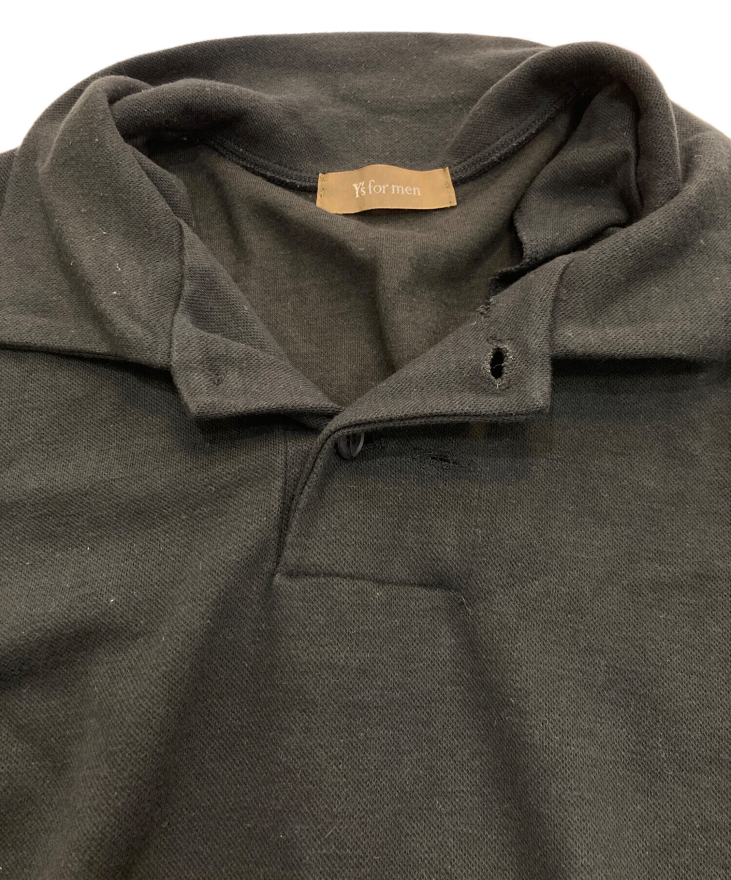 中古・古着通販】Y's for men (ワイズフォーメン) 長袖ポロシャツ 茶