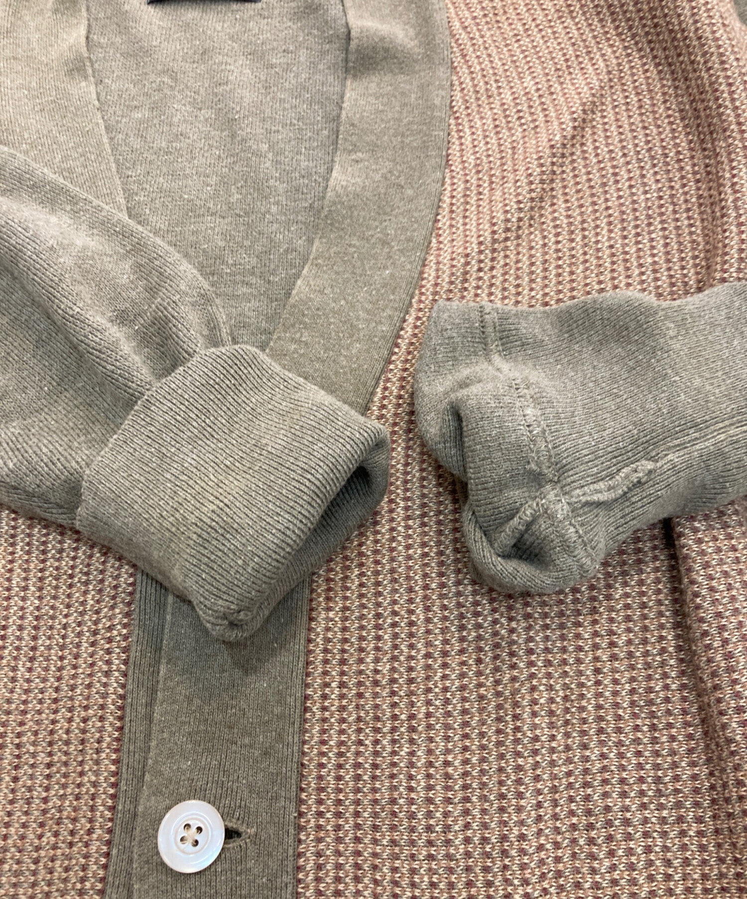 中古・古着通販】RRL (ダブルアールエル) コットンリネンニット 