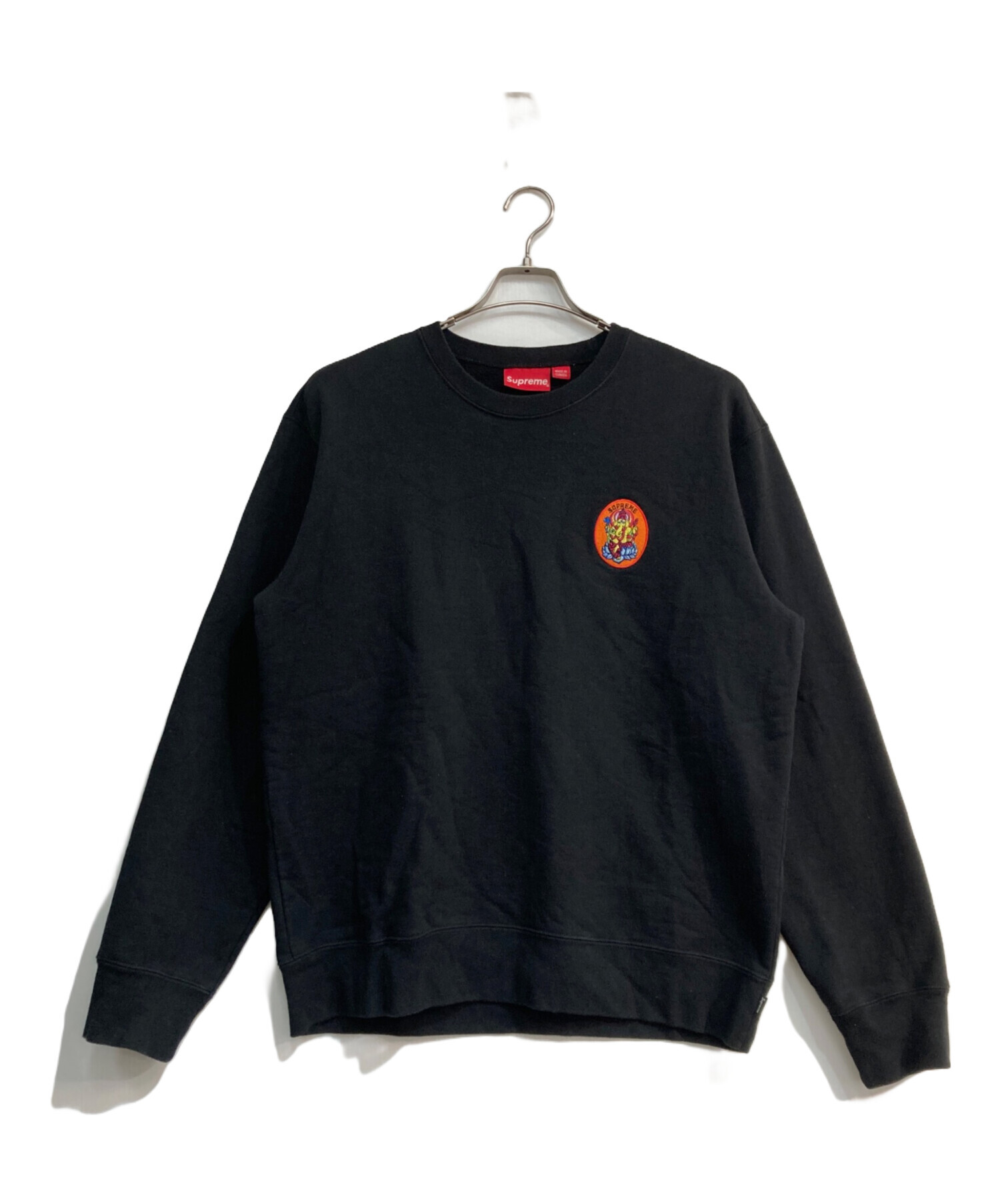 中古・古着通販】Supreme (シュプリーム) ganesh crewneck ブラック 