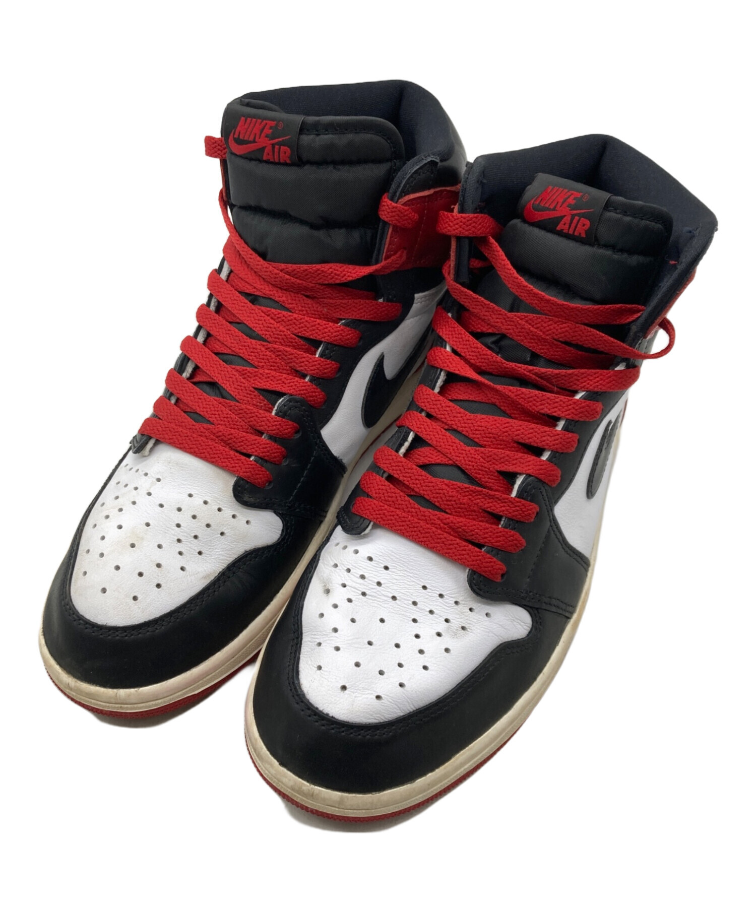中古・古着通販】NIKE (ナイキ) AIR JORDAN 1 RETRO HIGH OG レッド