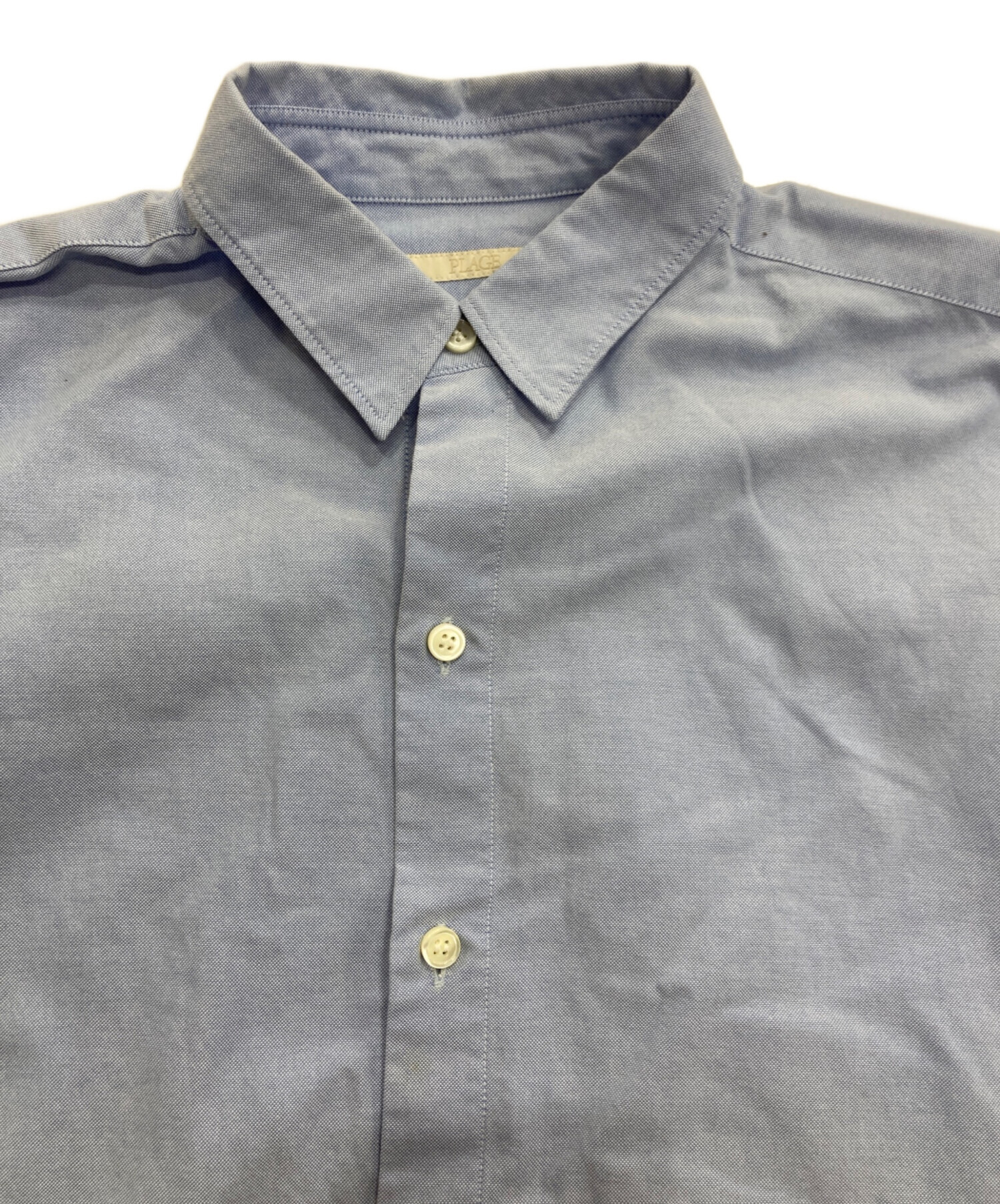 Plage - Plage プラージュ ベスト -(M位) グレー 【古着】【中古】 中古・古着通販】Plage (プラージュ) Oxford Long シャツ