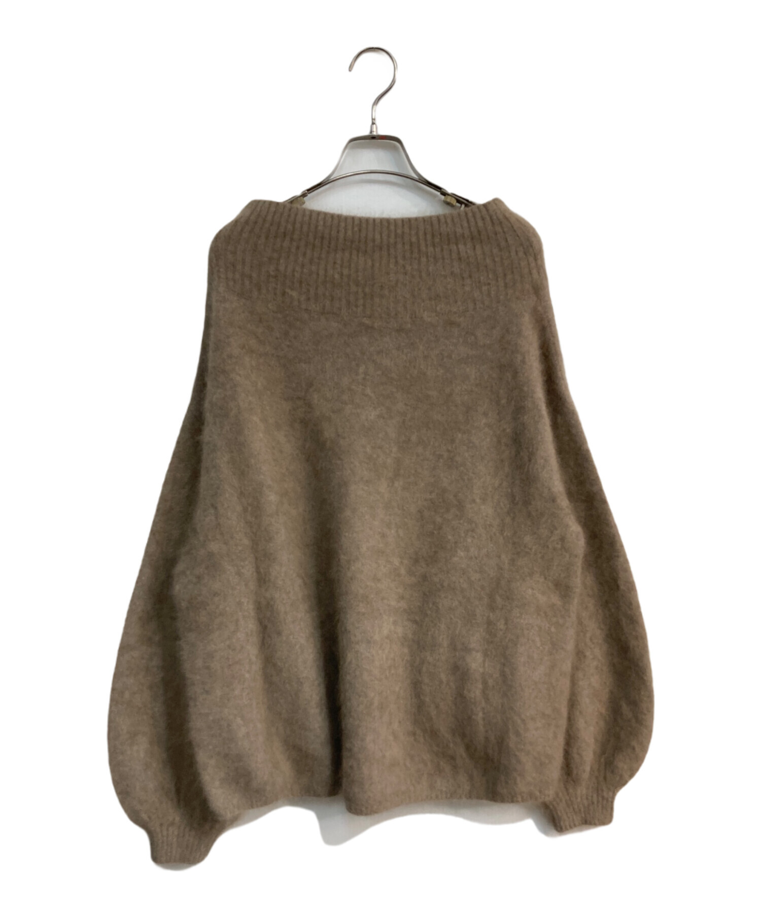 Noble ファーニット オフショルプルオーバー