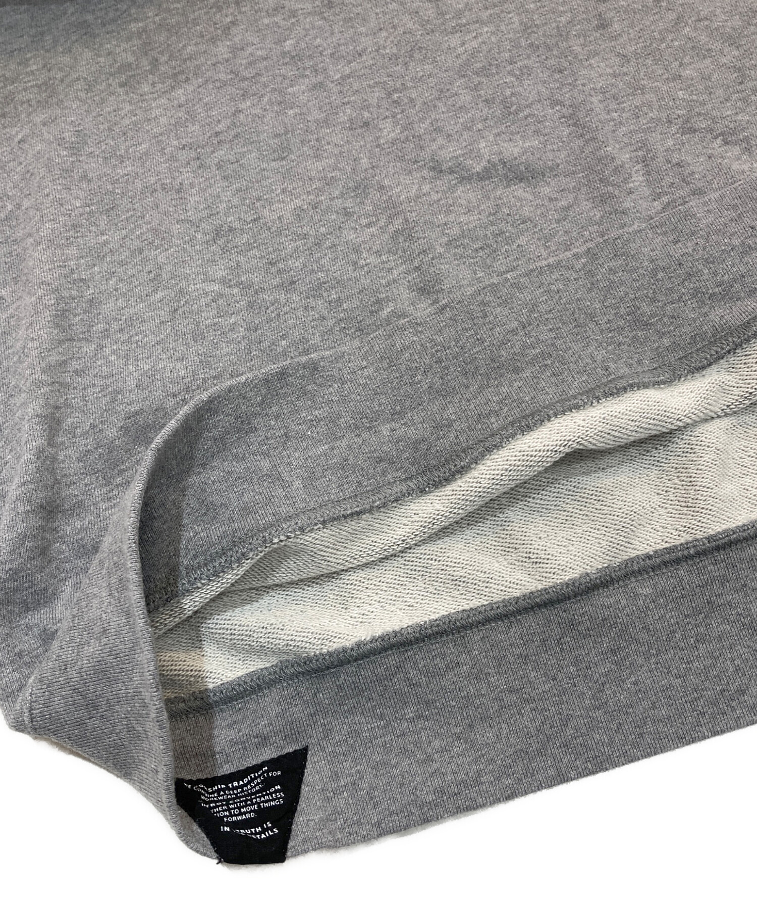 DENHAM デンハム スウェットパンツ L グレー 【古着】【中古】【送料無料】 中古・古着通販】Denham (デンハム) クルーネックスウェット 01-21-07