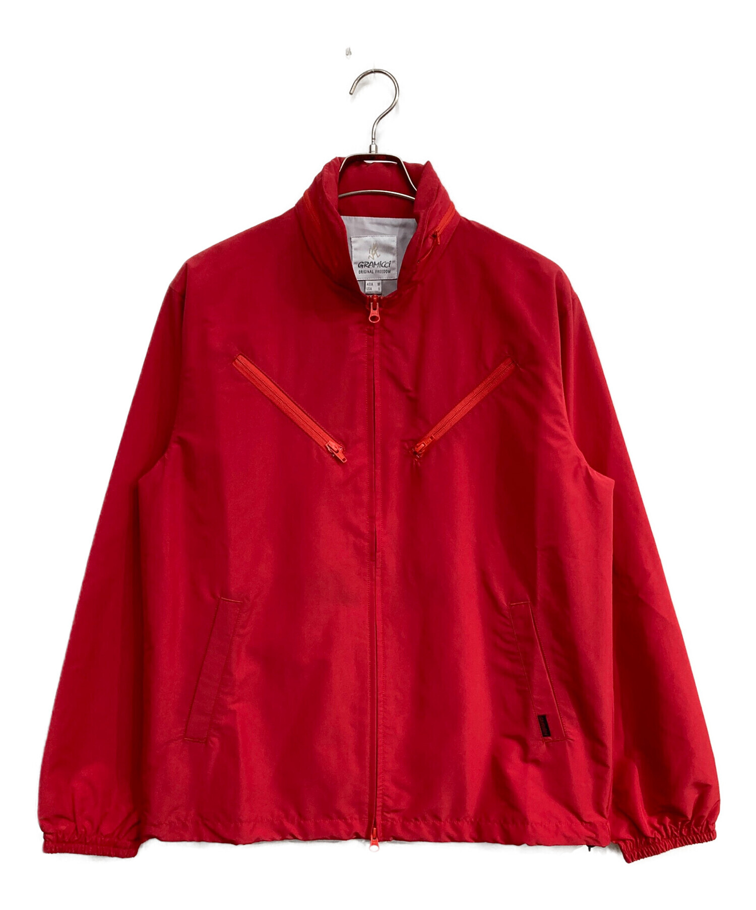 未使用/GRAMICCI グラミチSLAYER BIG FLAP JACKET 中古・古着通販】GRAMICCI (グラミチ) SHELL FLIGHT JACKET レッド