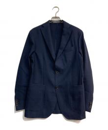 未使用タグ付き　BOGLIOLI テーラードジャケット　サックスブルー　44 未使用タグ付き BOGLIOLI テーラードジャケット サックスブルー 44