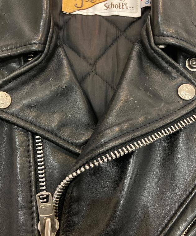 中古・古着通販】Schott (ショット) ダブルライダースジャケット