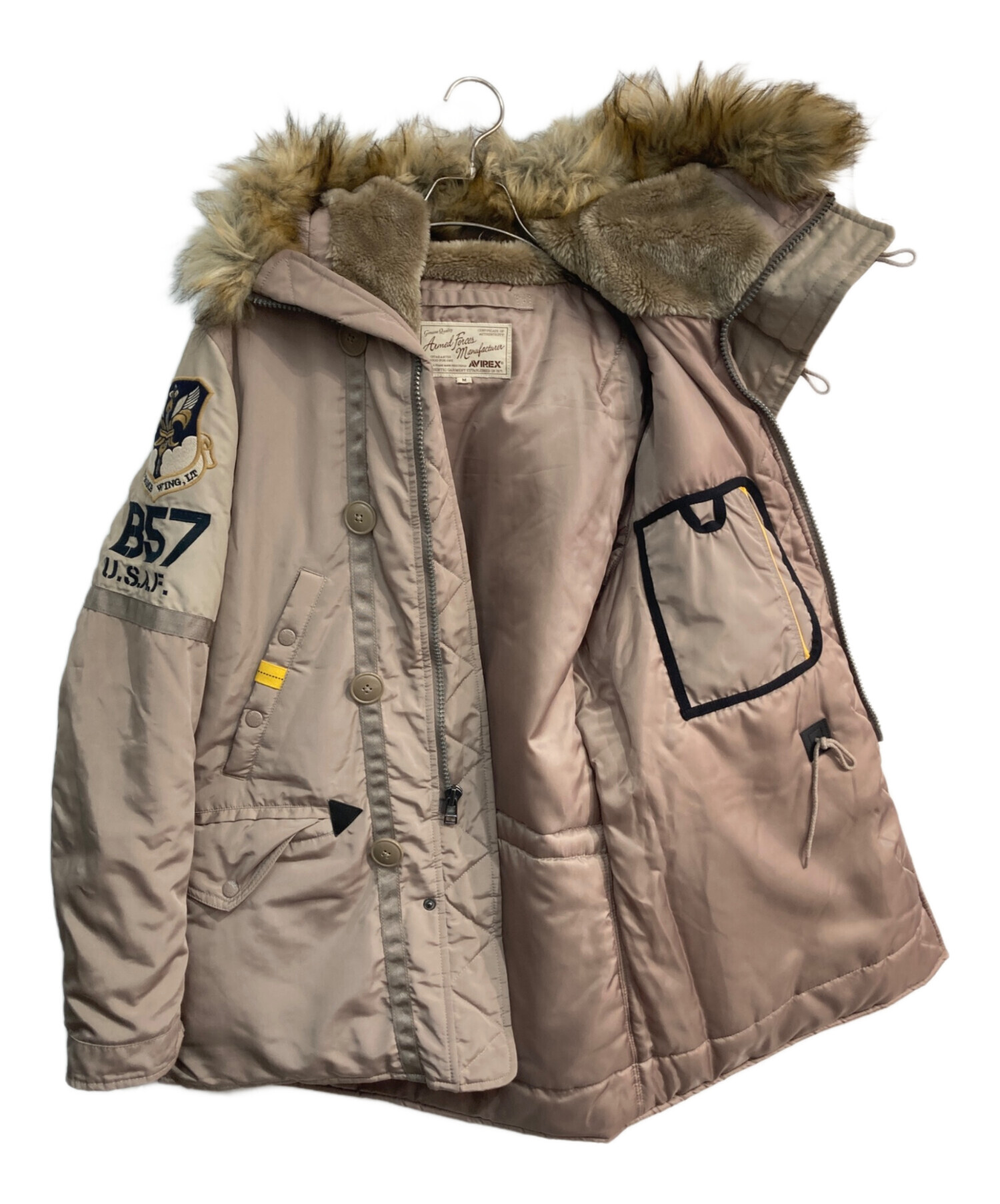 【レア】AVIREX N-3B BLACK NIGHTS フライトジャケット N-3B BLACK ／ N-3B ブラック ／ AVIREX ／ アヴィレックス