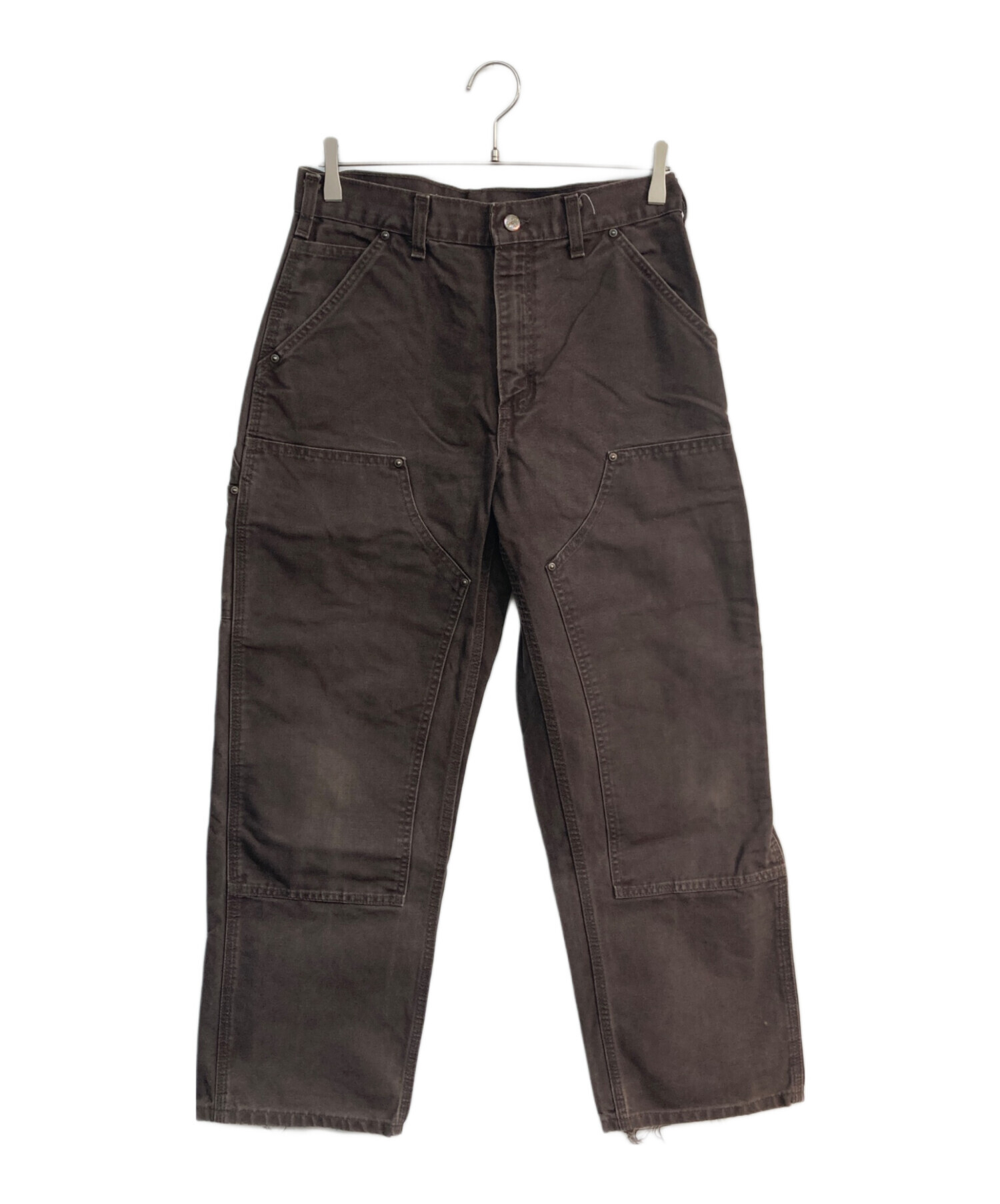 Carhartt ダブルニーワークパンツ W31 L30 ワイド ダメージ 古着 Carhartt ワークパンツ W31 カーハート ダブルニー ペインターパンツ