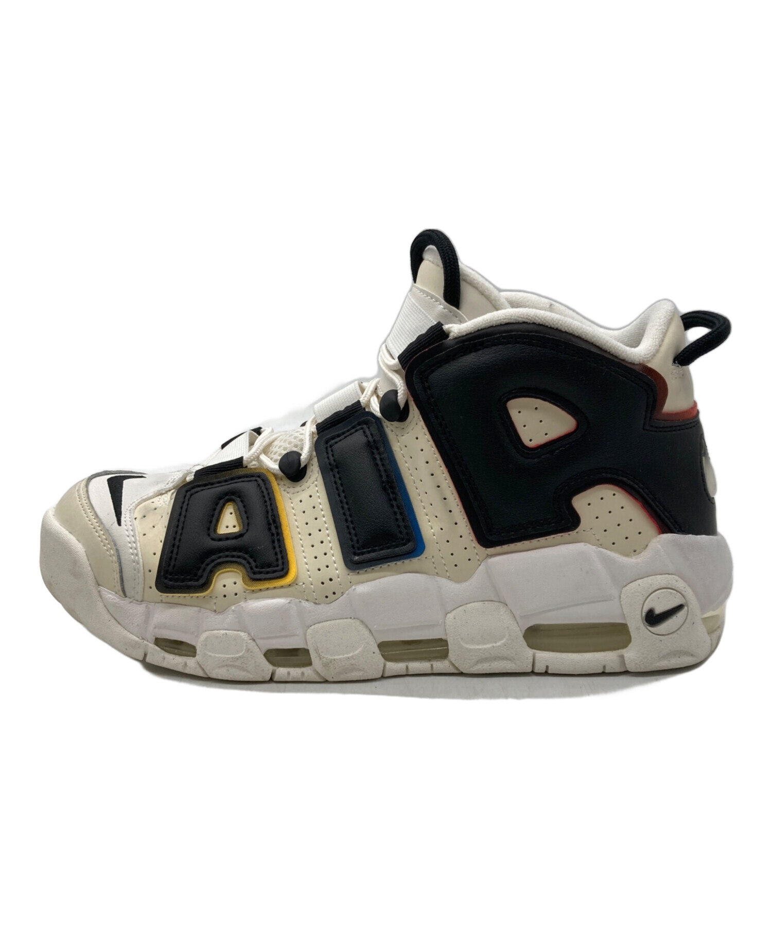 中古・古着通販】NIKE (ナイキ) AIR MORE UPTEMPO 96 ホワイト サイズ  