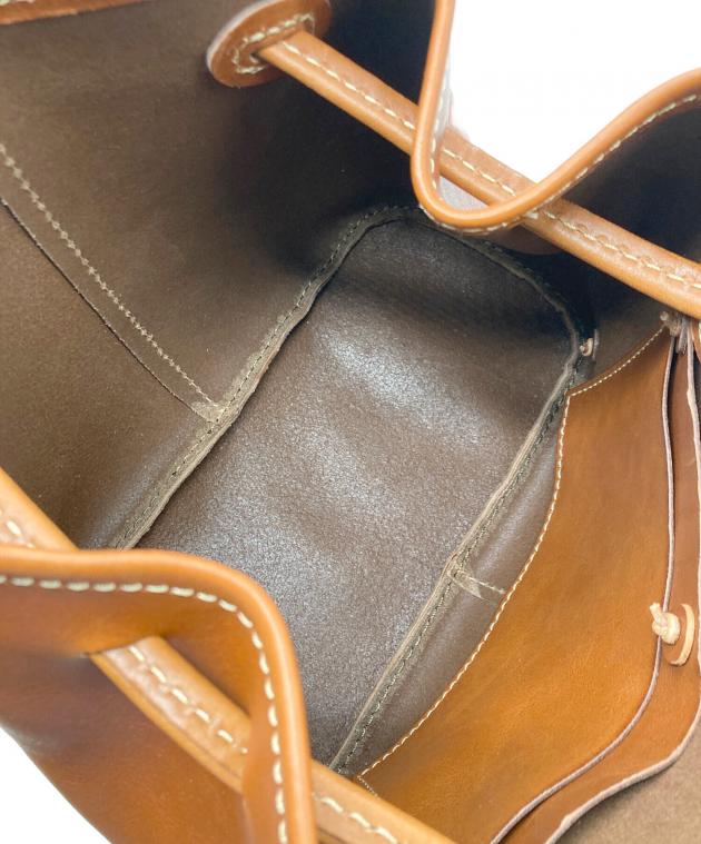 中古・古着通販】Herz (ヘルツ) オールレザートートバッグ ブラウン