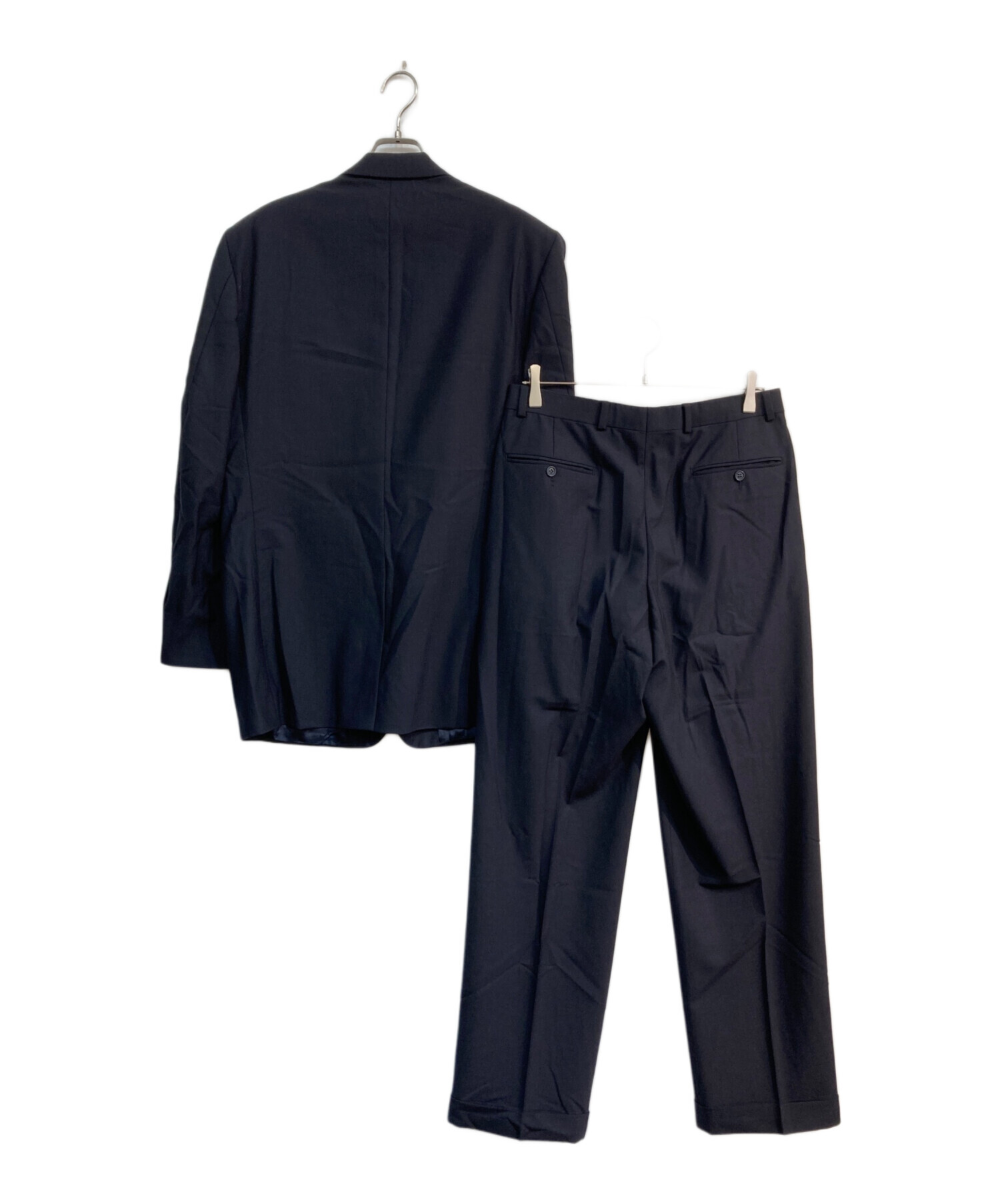 【未使用に近い★40REG34Wネイビー】ブルックスブラザーズセットアップスーツ 中古・古着通販】346 BROOKS BROTHERS (346 ブルックスブラザーズ