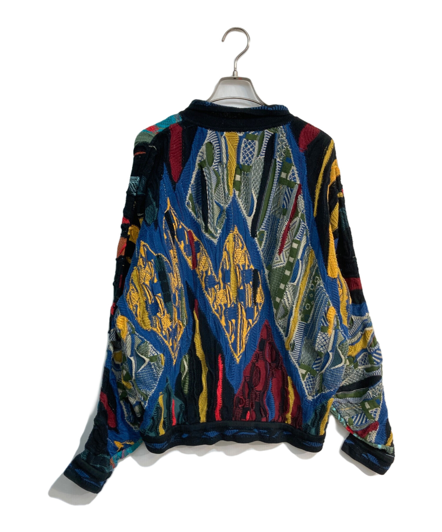 中古・古着通販】COOGI (クージー) 3D襟付ニット 90's ブラック サイズ