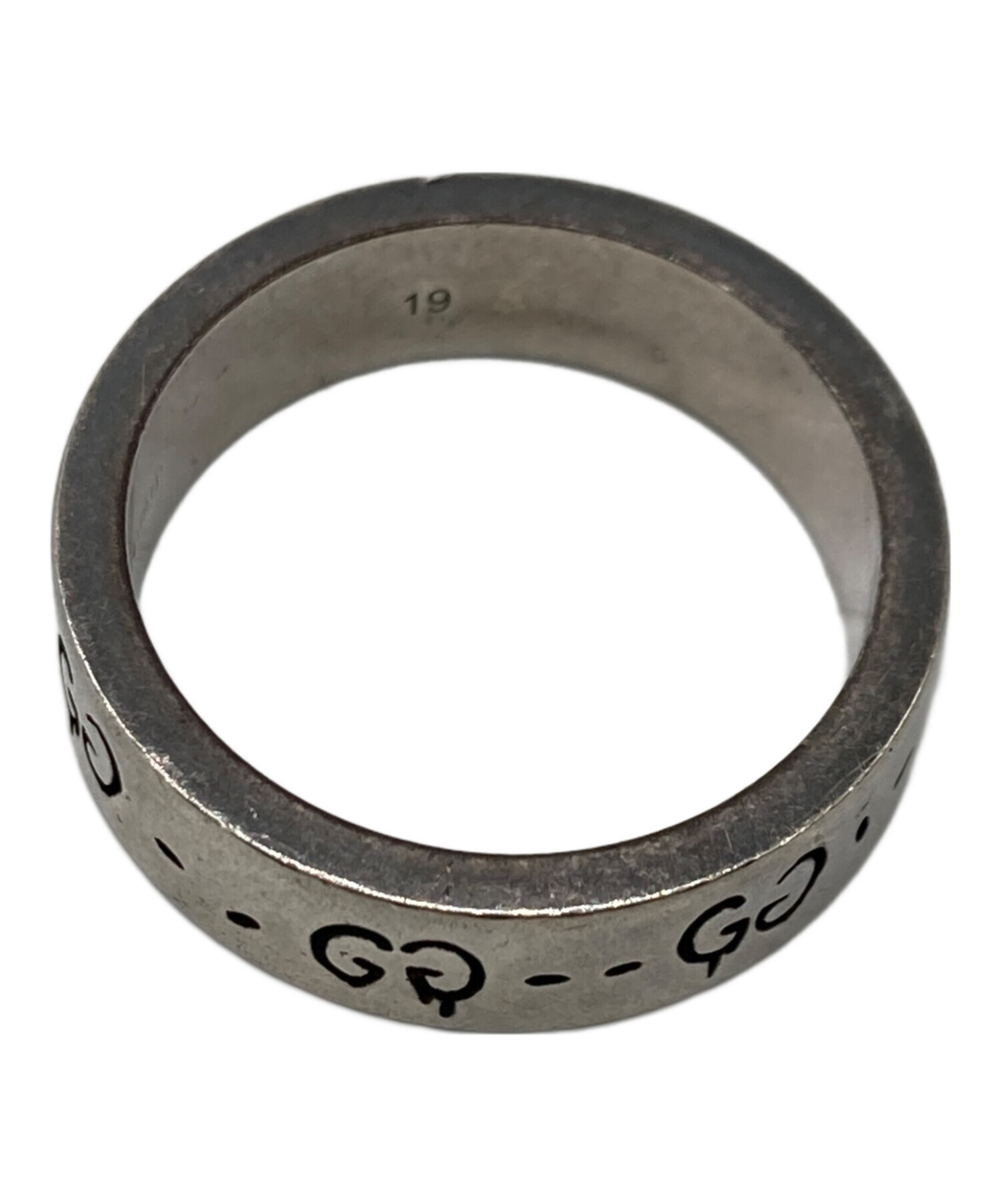 中古・古着通販】GUCCI (グッチ) ゴーストシルバーリング シルバー 