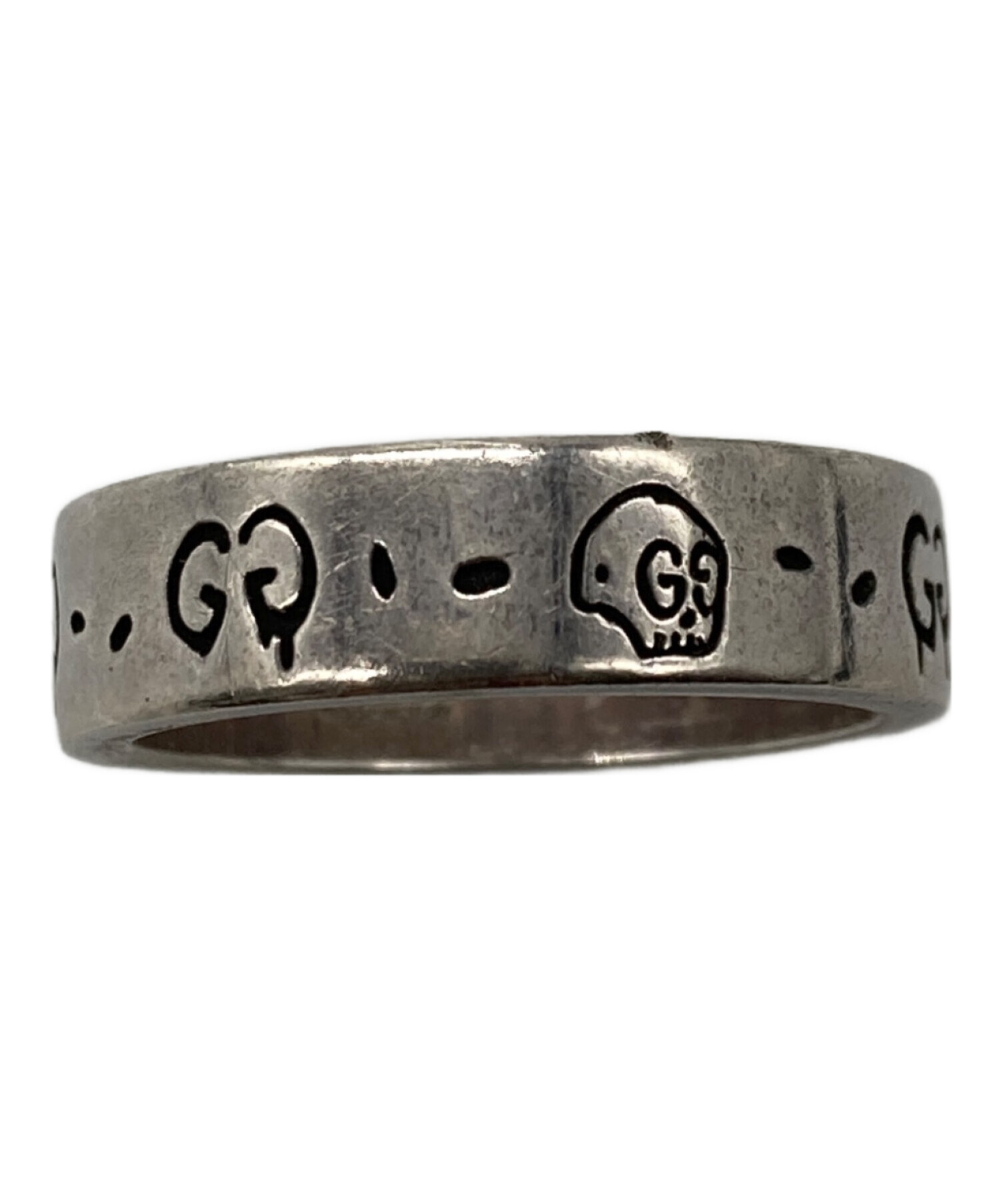 中古・古着通販】GUCCI (グッチ) ゴーストシルバーリング シルバー 