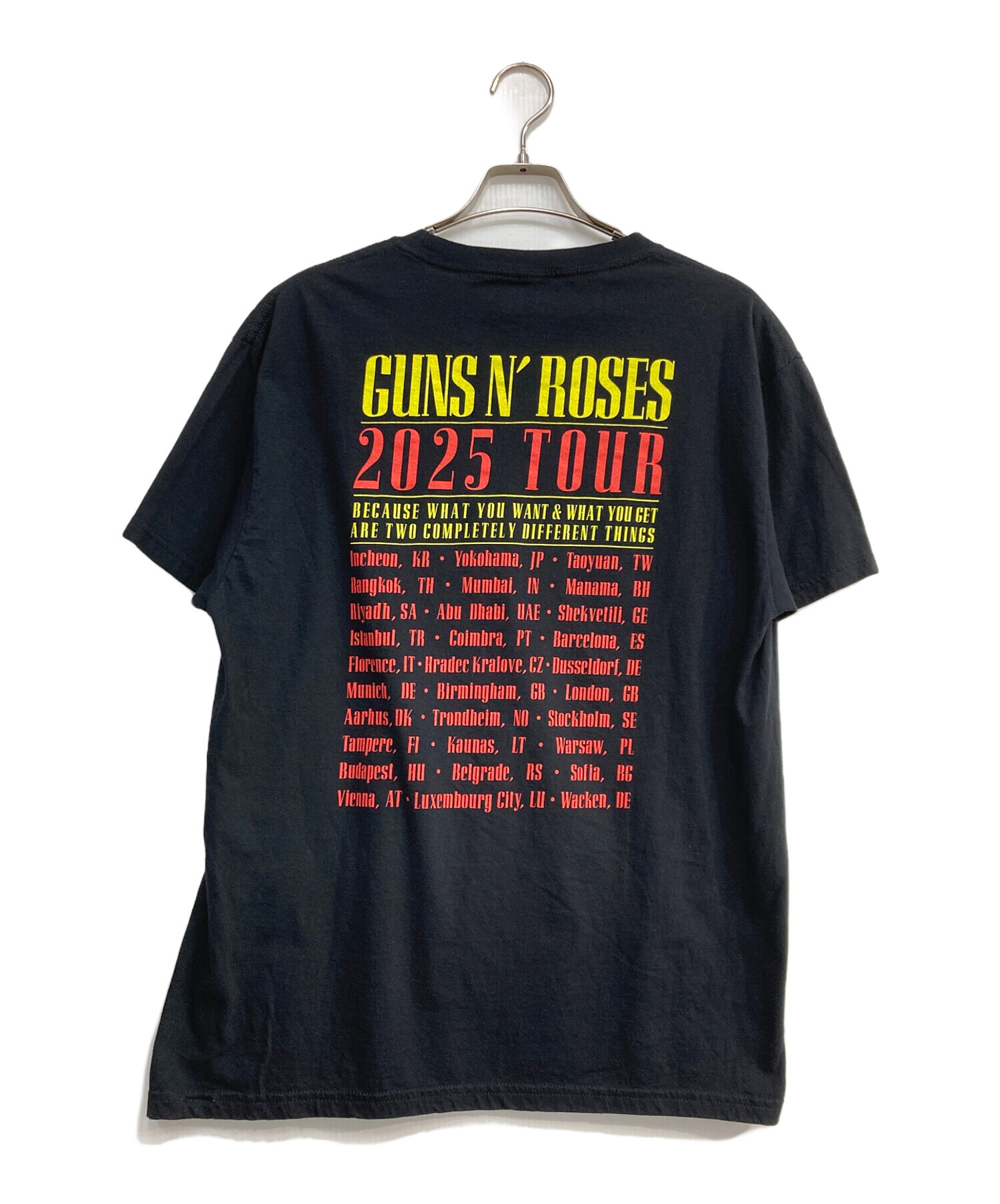 中古・古着通販】GUNS N ROSES (ガンズ・アンド・ローゼズ) プリントT
