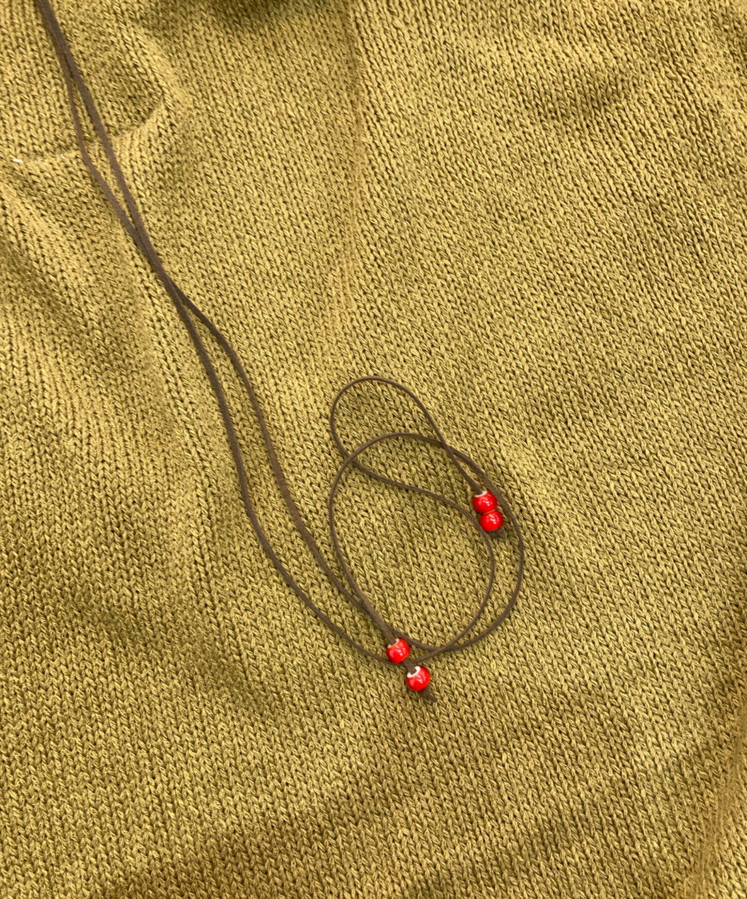 トップス ANCELLM UV NECK KNIT (LIME) UV NECK KNIT(LIME) – ANCELLM