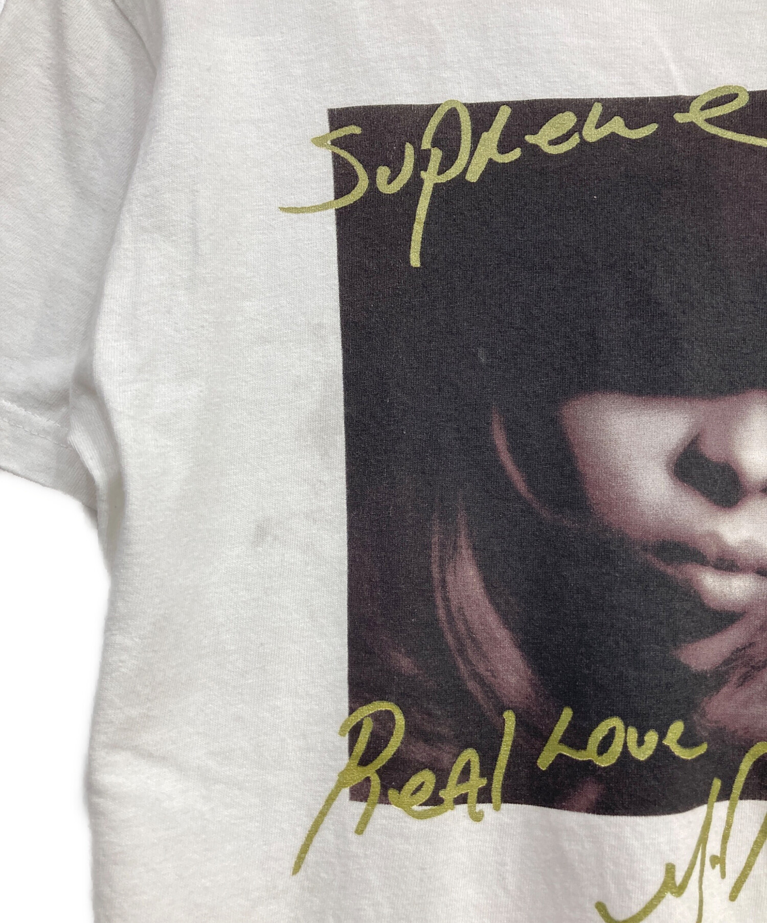 中古・古着通販】SUPREME (シュプリーム) Mary J. Blige Tee ホワイト