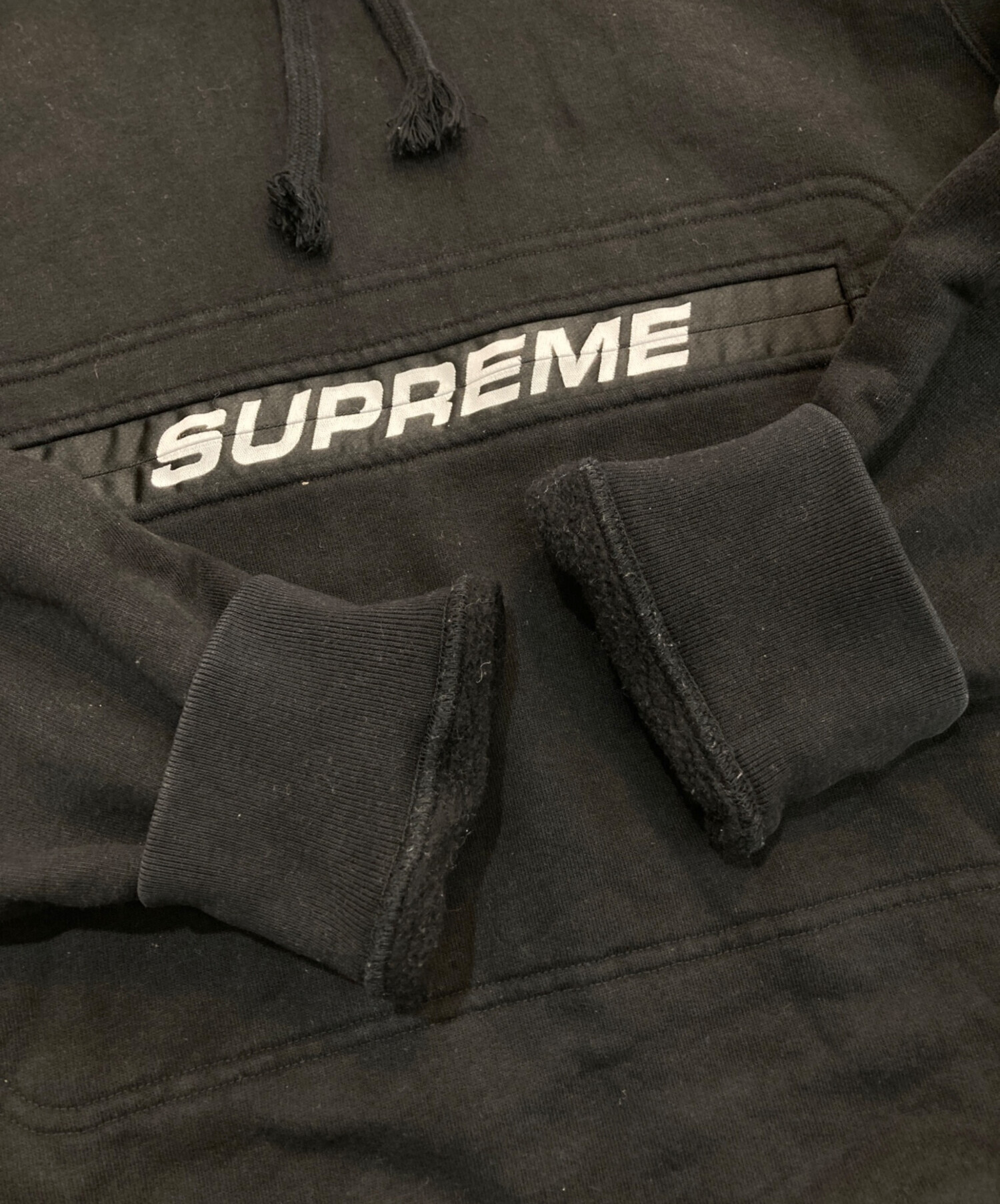中古・古着通販】SUPREME (シュプリーム) Zip Pouch Hooded Sweatshirt