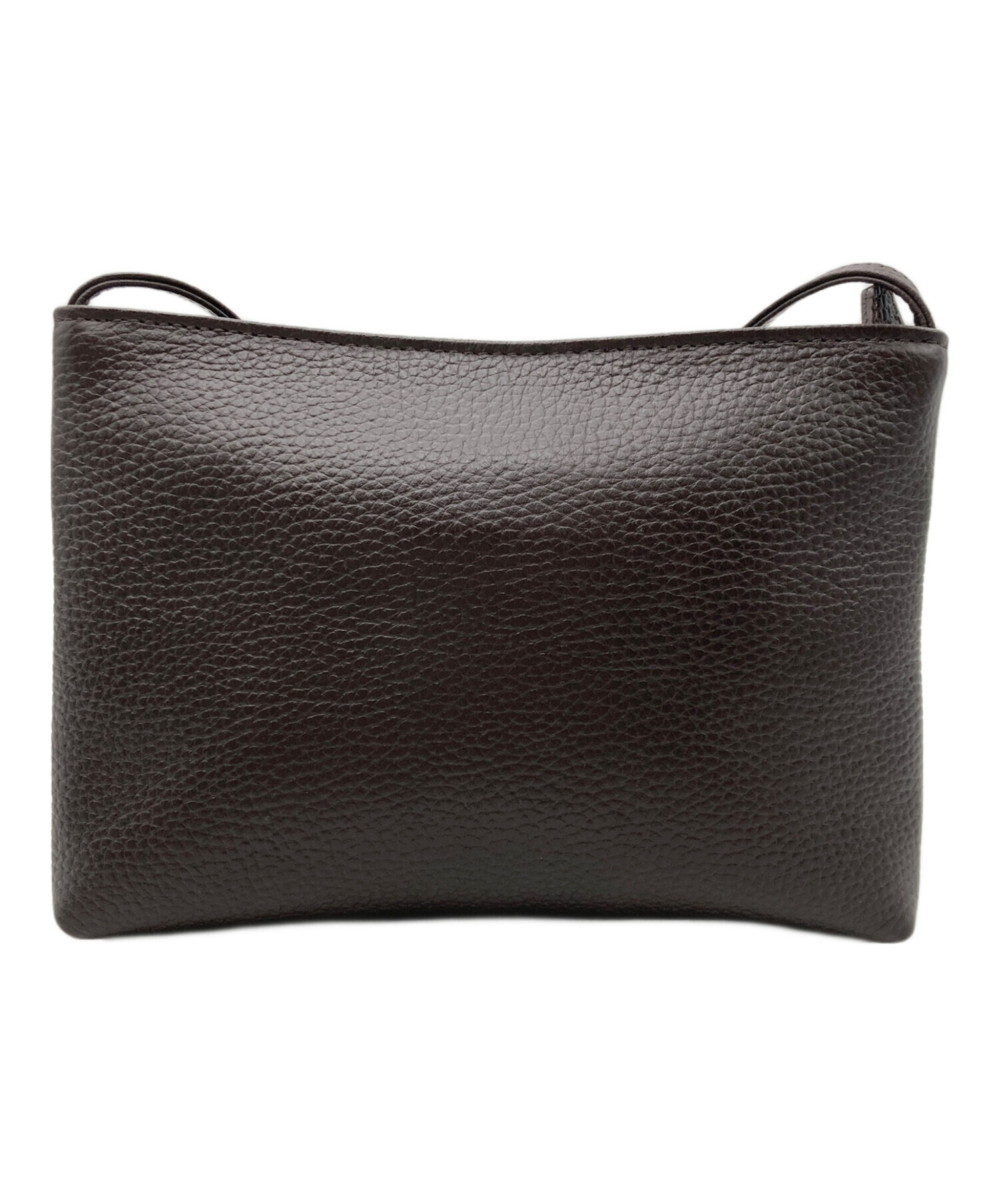 中古・古着通販】HushTug (ハッシュタグ) レザーサコッシュ ブラウン