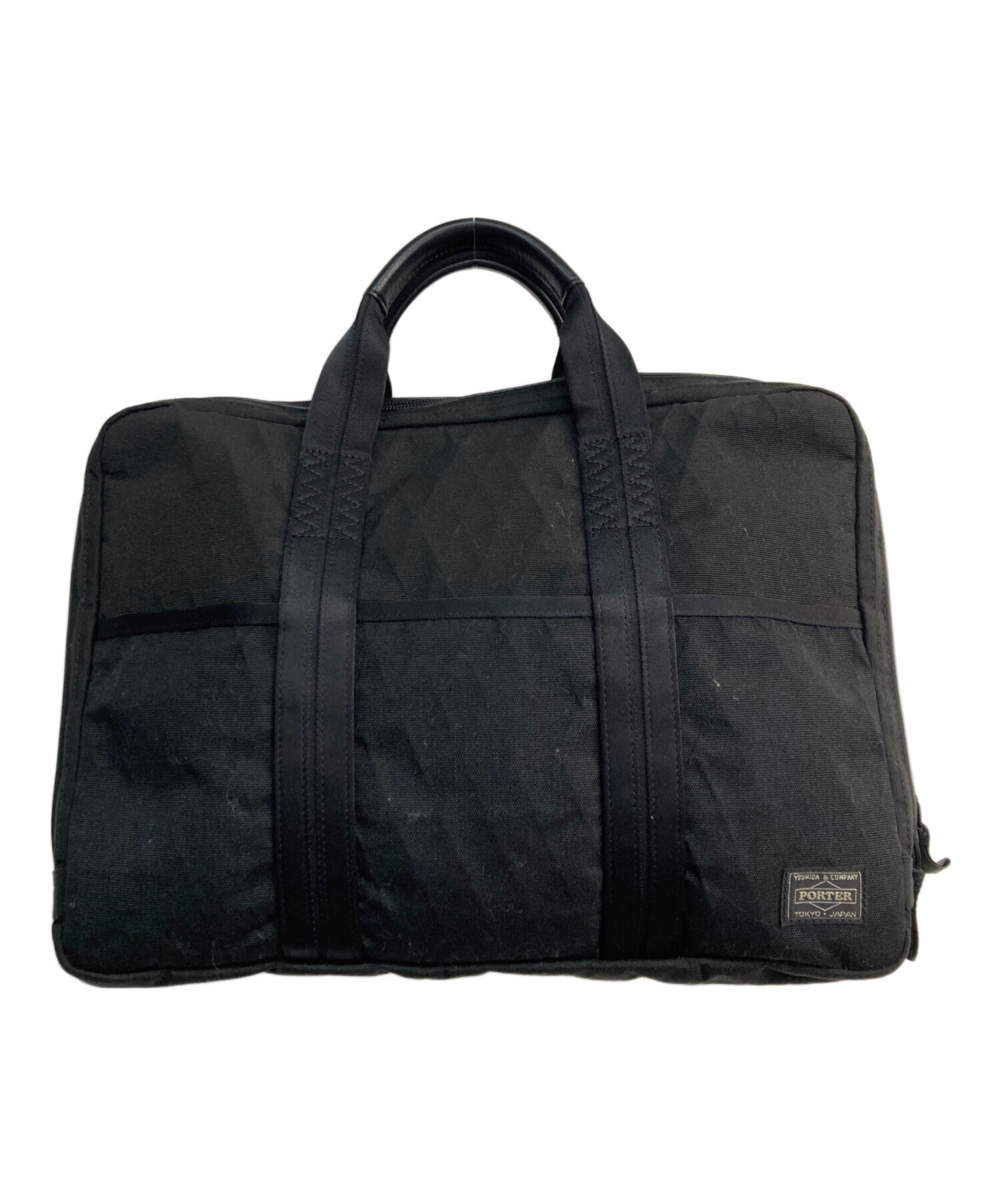 【未使用品】PORTER / 2WAY BRIEFCASE ブラック 中古・古着通販】PORTER (ポーター) 2WAYブリーフケース